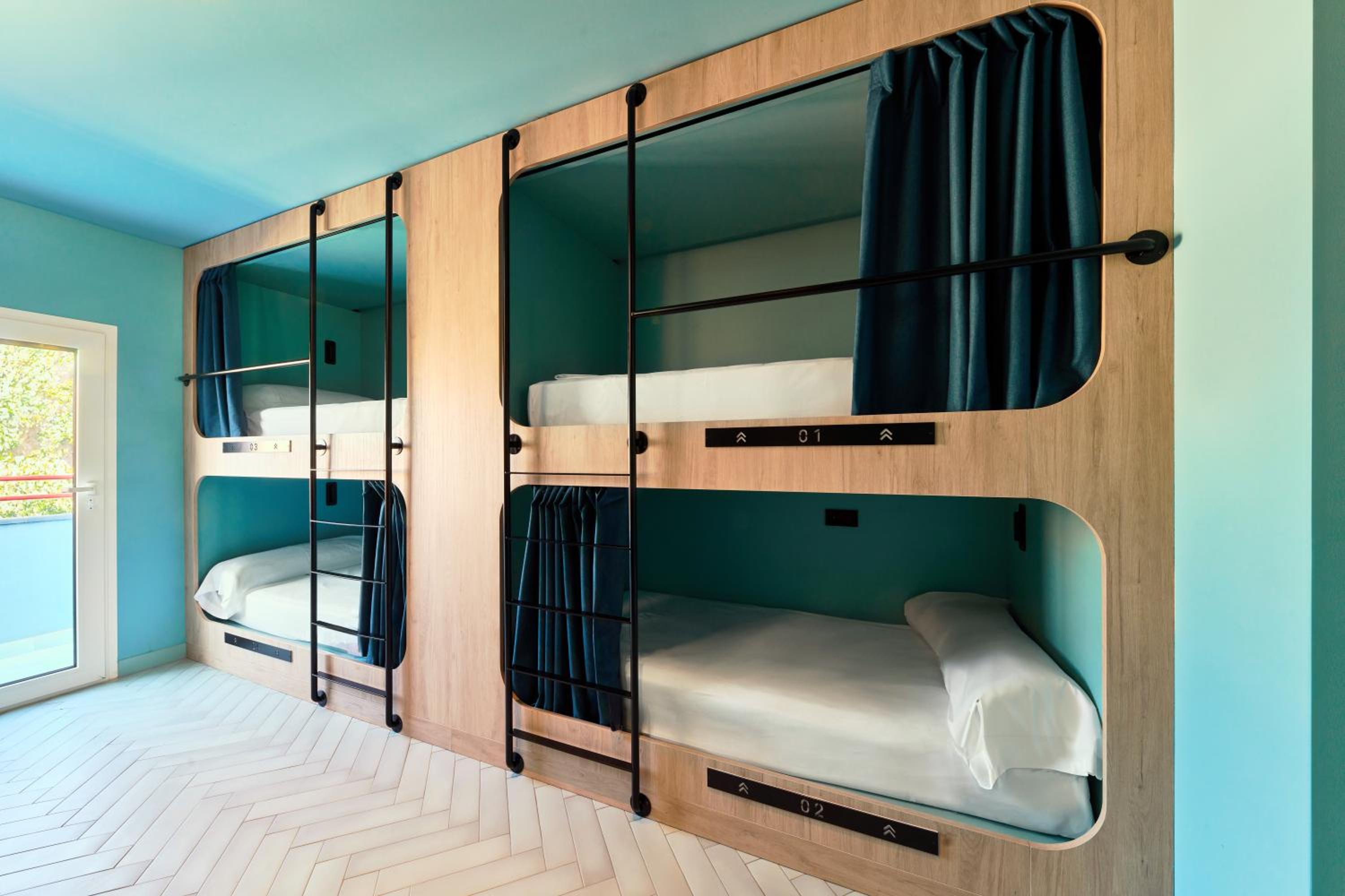 Bed in Quiet 10-Bed Dormitory Room