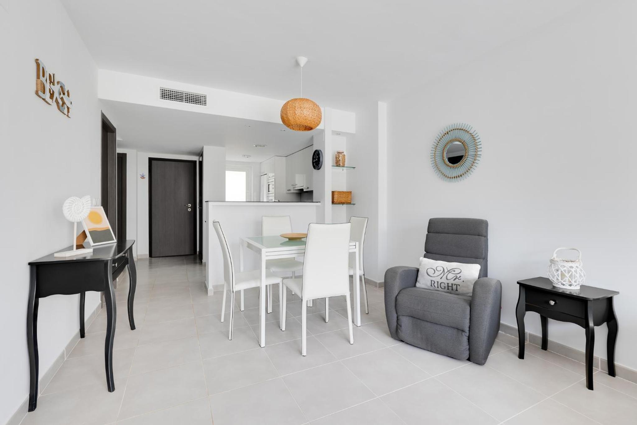 Apartamento de dos habitaciones