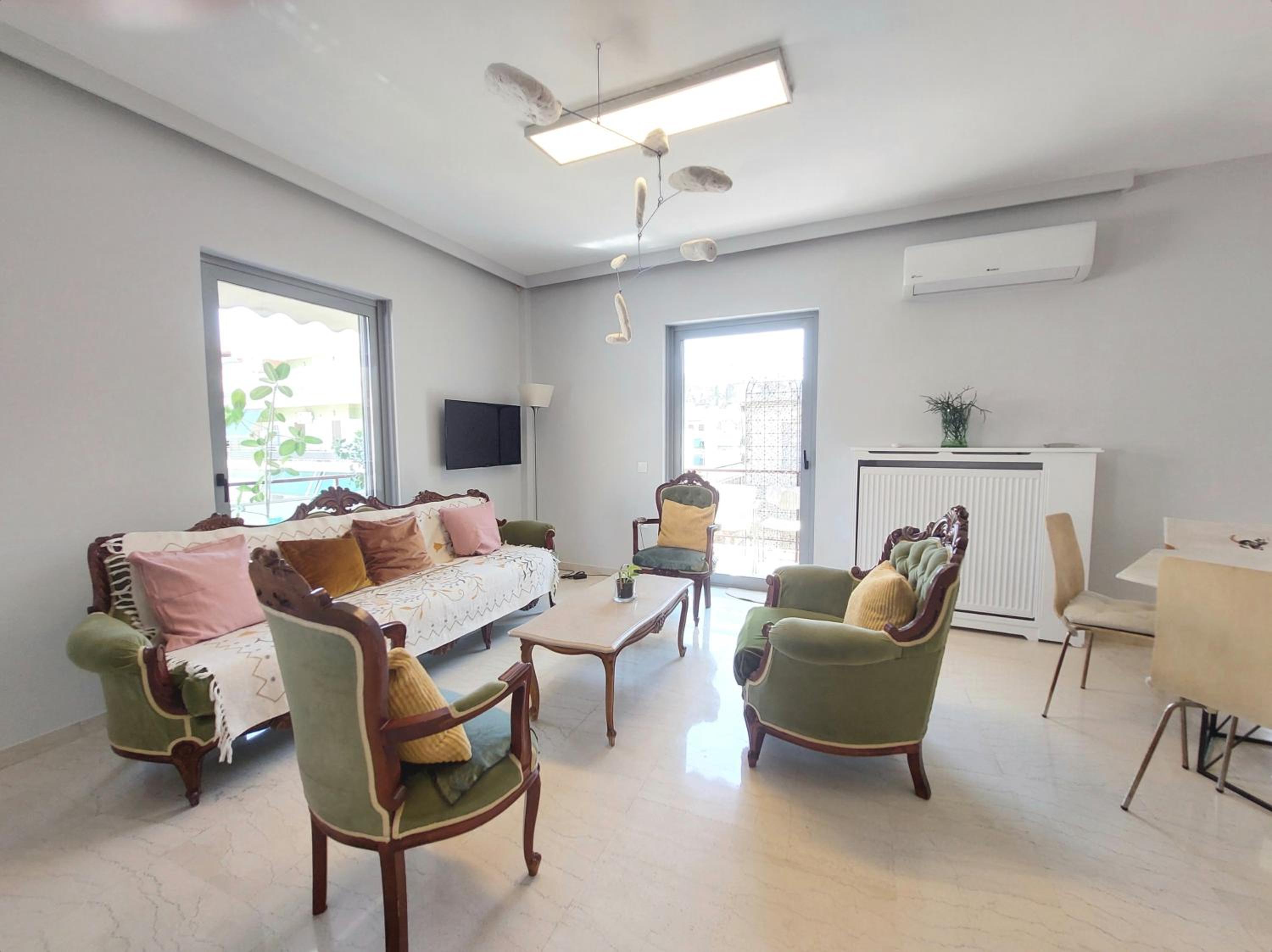 Two-Bedroom Apartment with Balcony