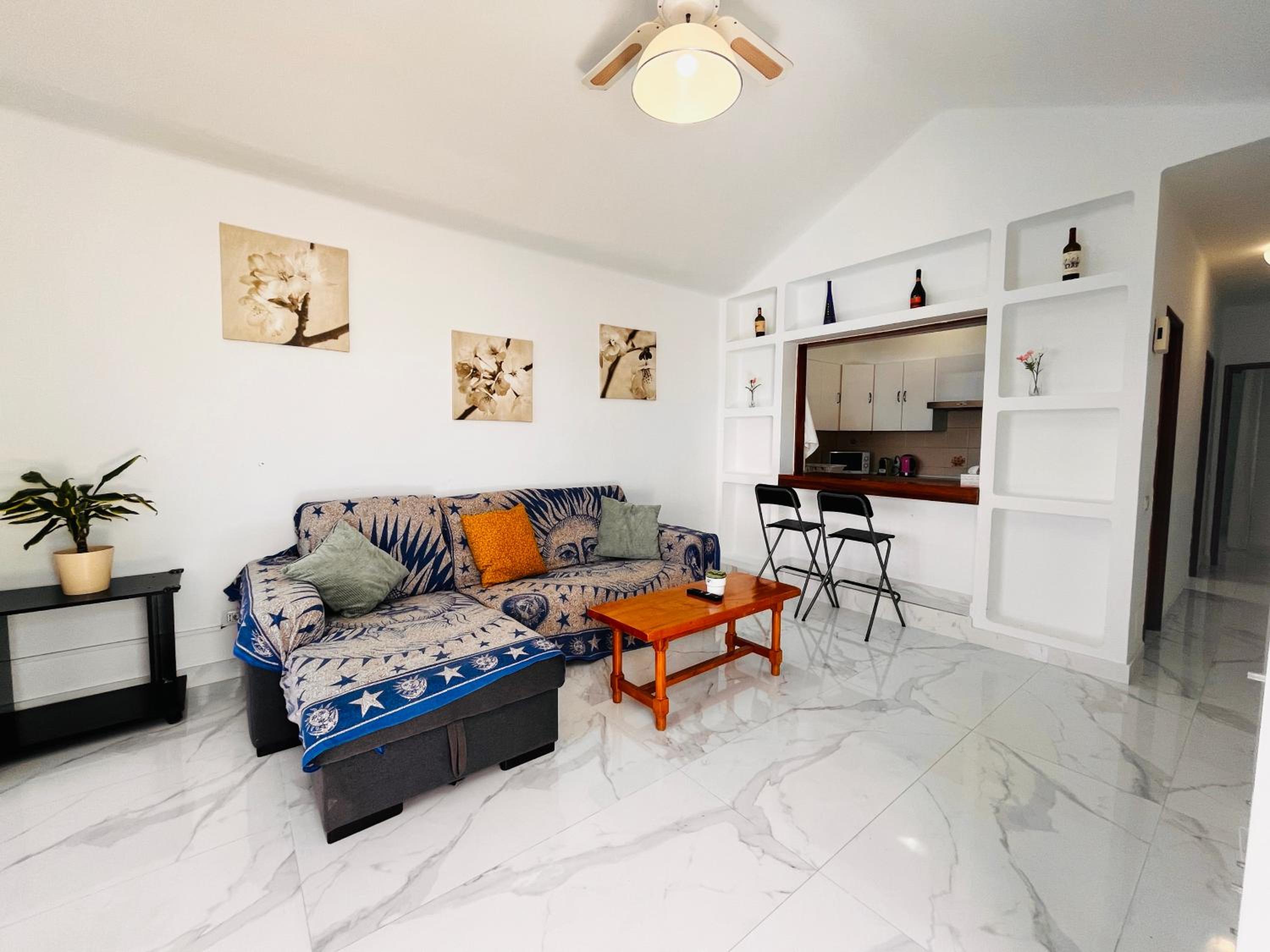 Apartamento de dos habitaciones