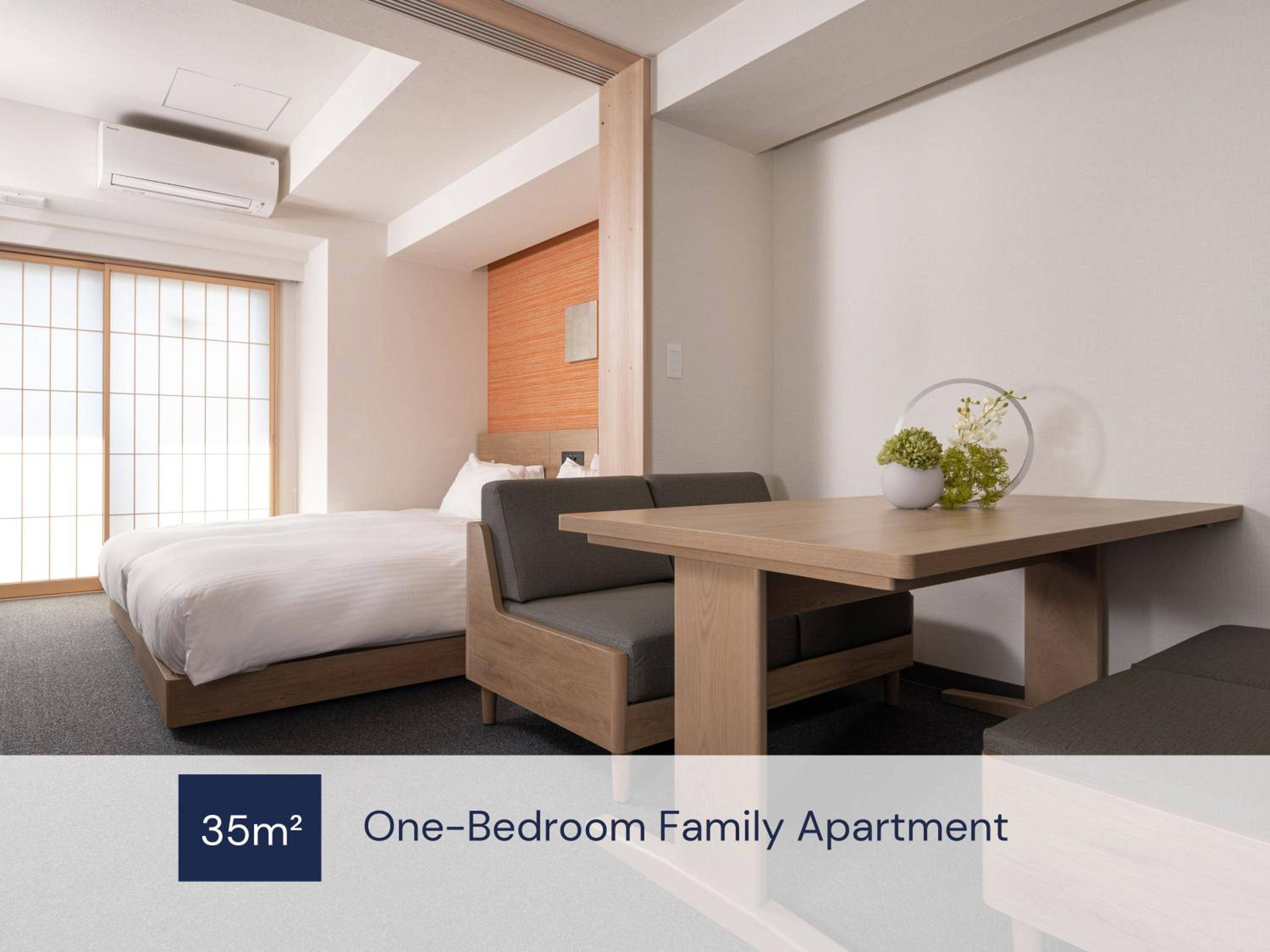 One-Bedroom Family Apartment