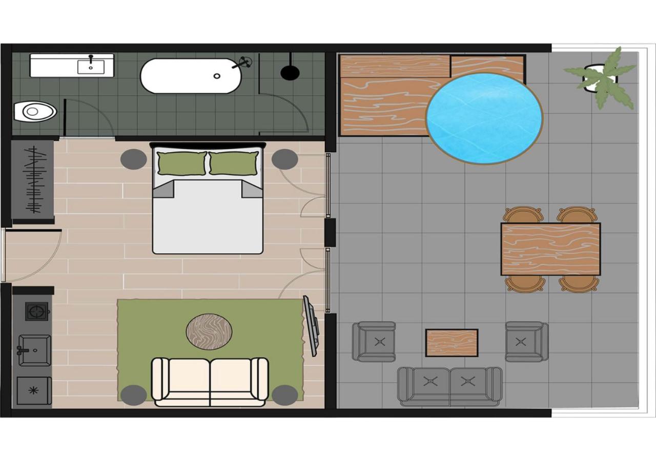 Studio Apartment with Terrace and Plunge Pool - Photo 27
