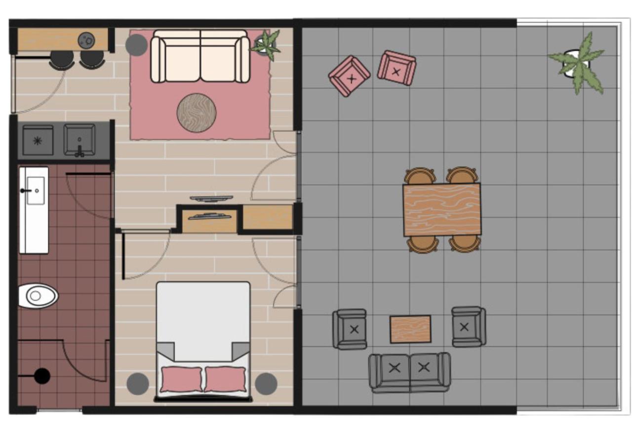 One-Bedroom Apartment with Terrace - Photo 25