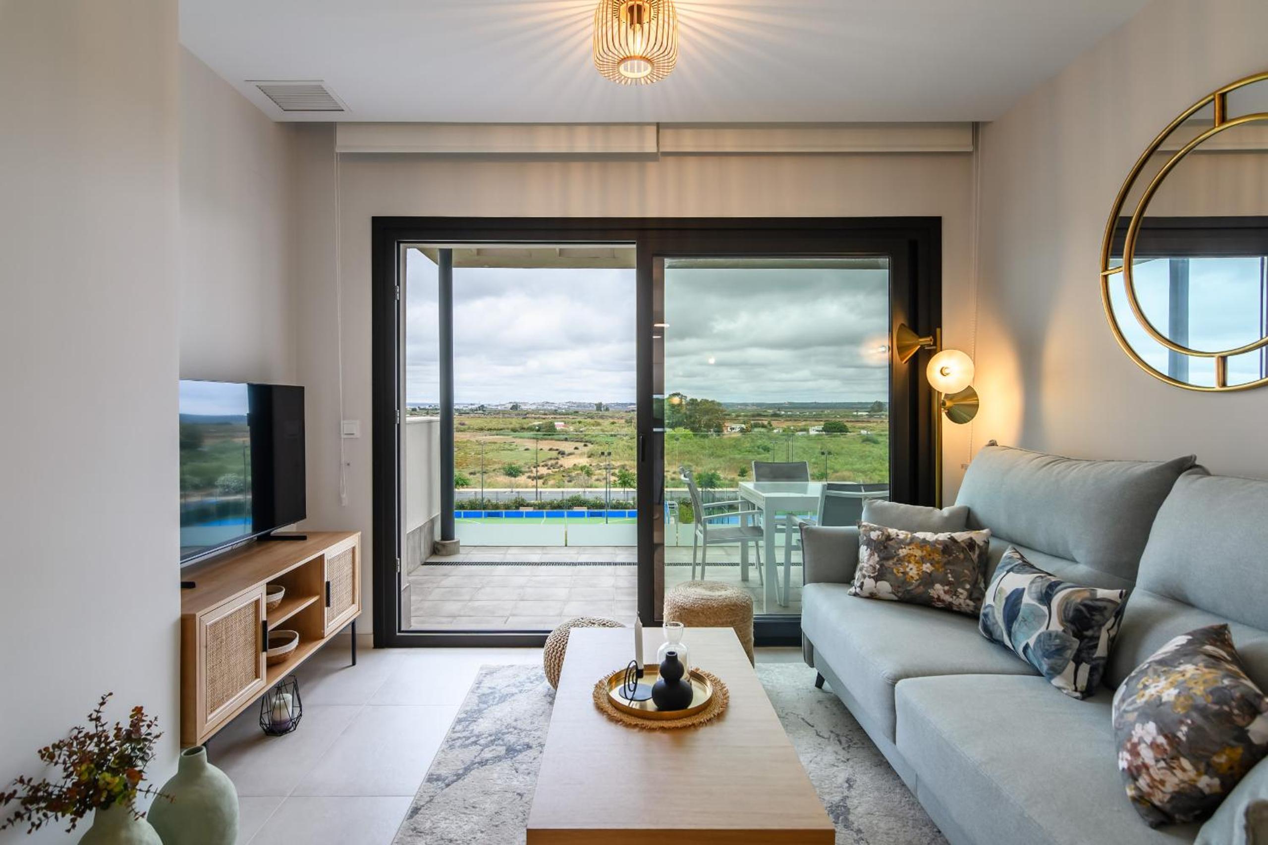 Apartamento de Dos Habitaciones con Terraza