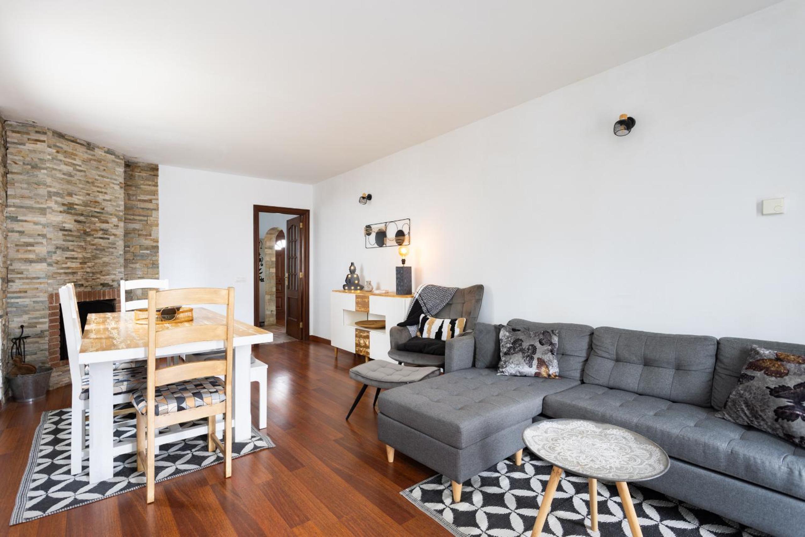 Casa de vacaciones de cuatro habitaciones.