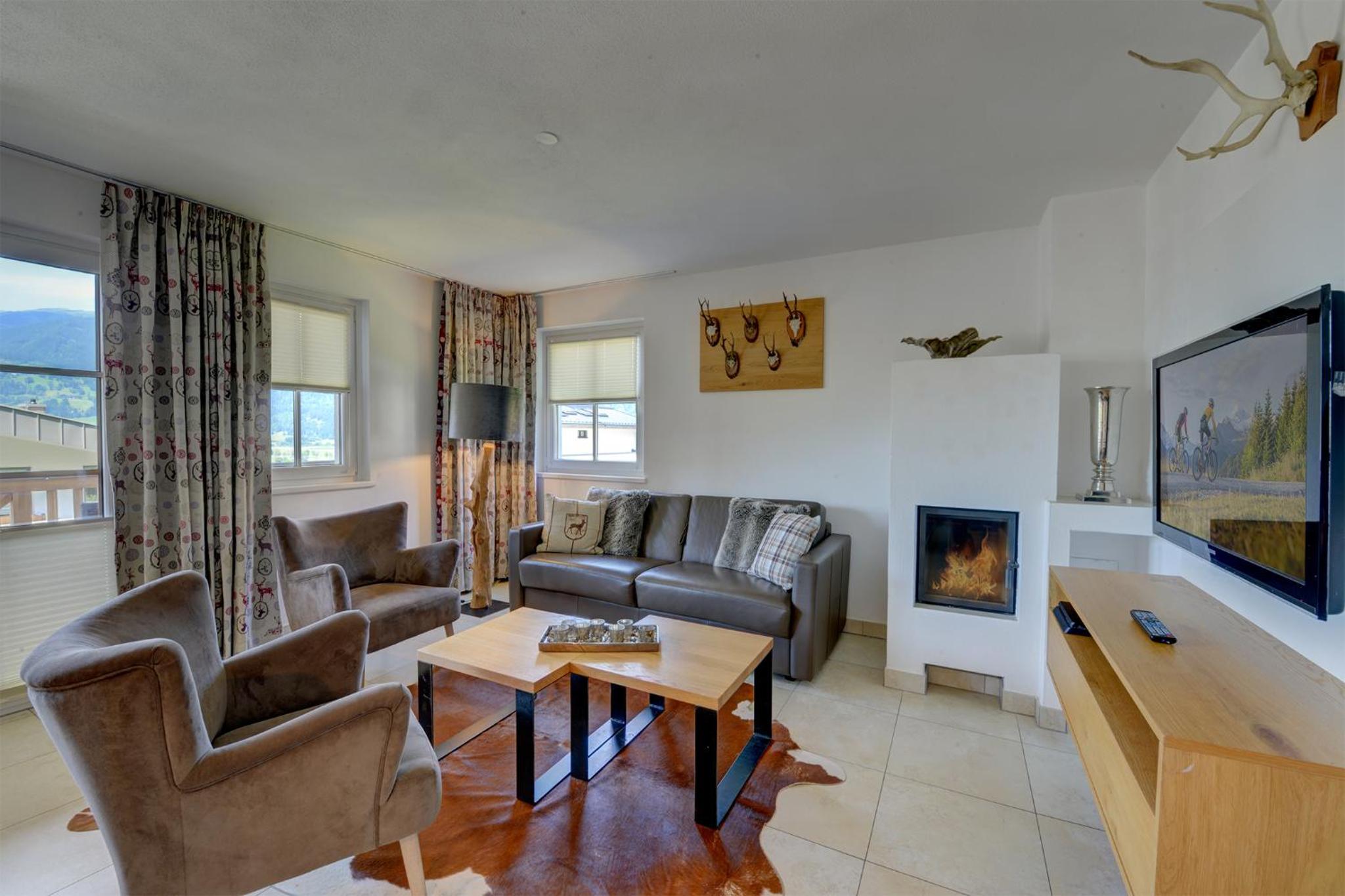 Two-Bedroom Apartment with Balcony and Mountain View  photo 1