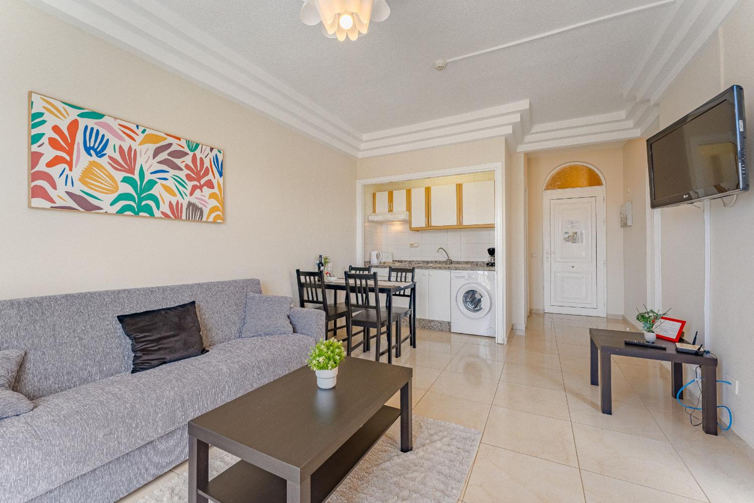 Apartamento de una habitación con vista al mar