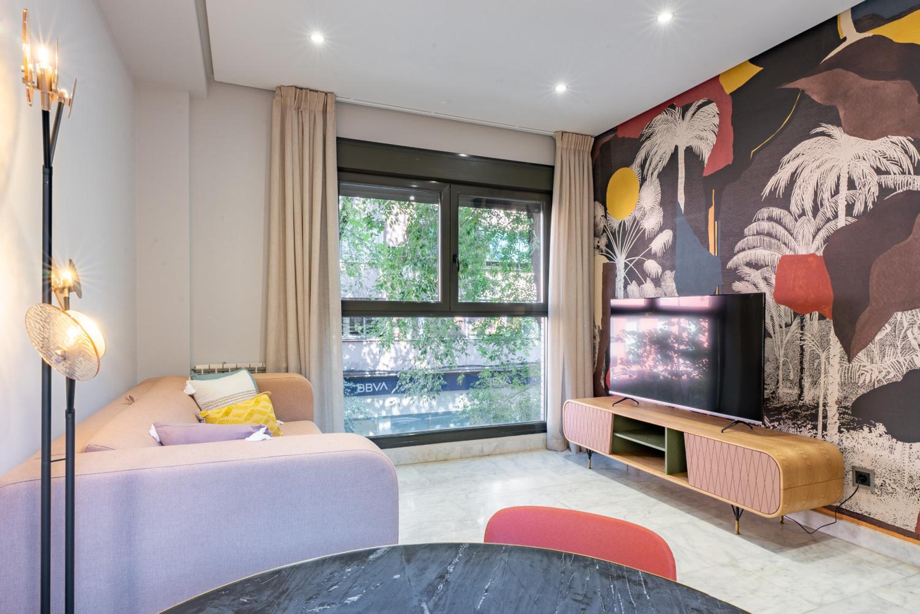 Apartamento de un dormitorio con patio