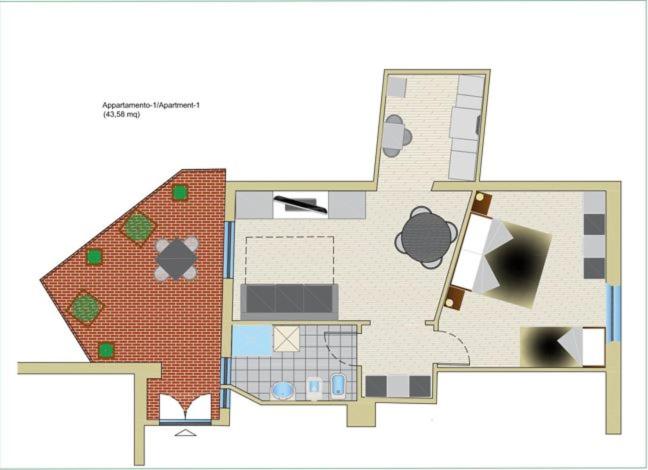 One-Bedroom Apartment photo 3