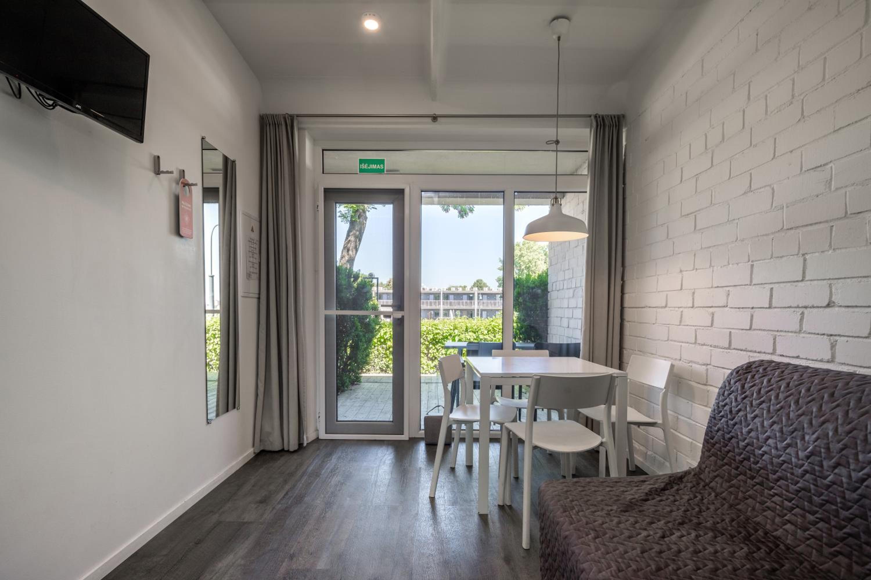Apartment with Two Patios and Side Lagoon View