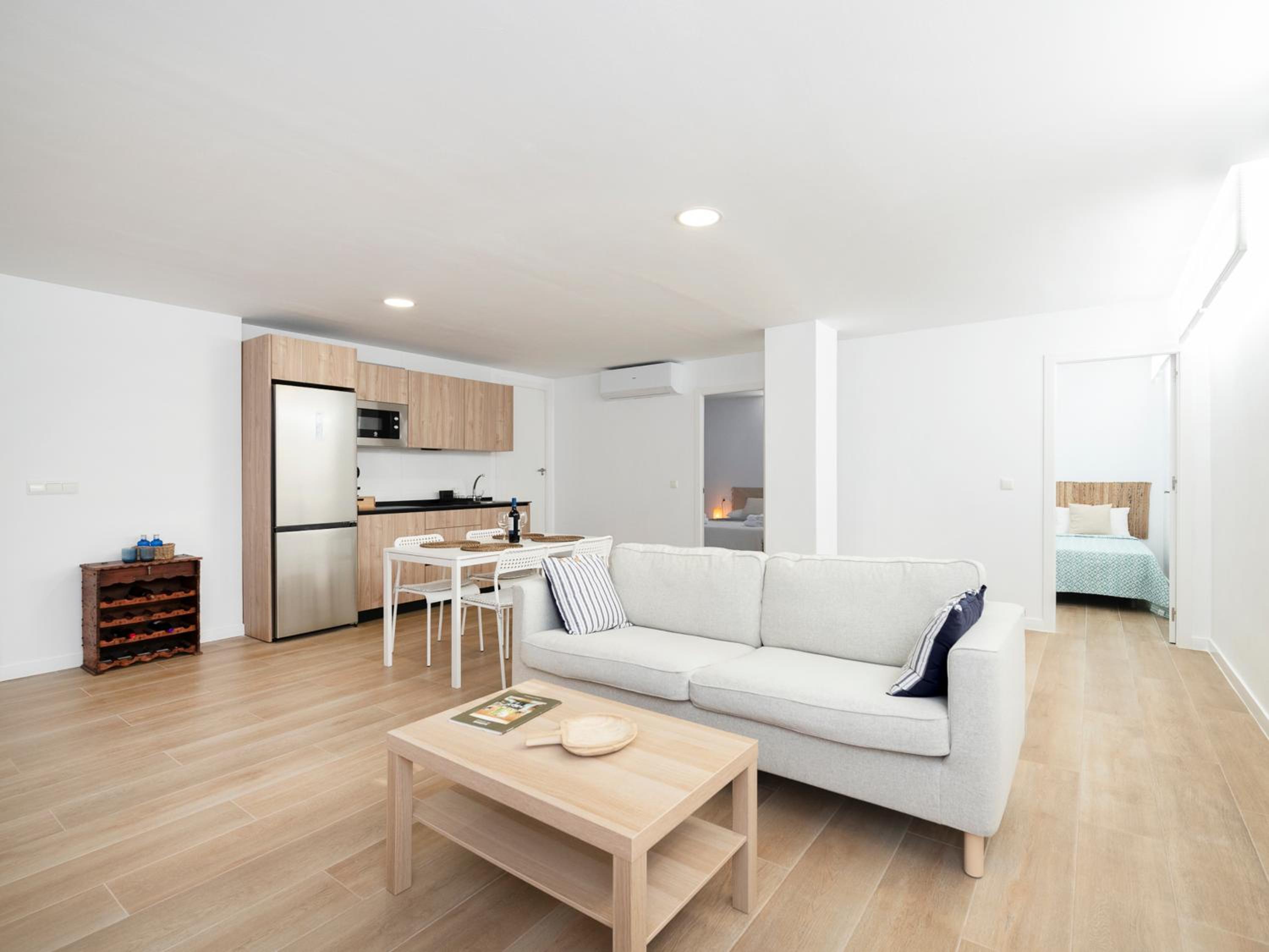 Apartamento de dos habitaciones