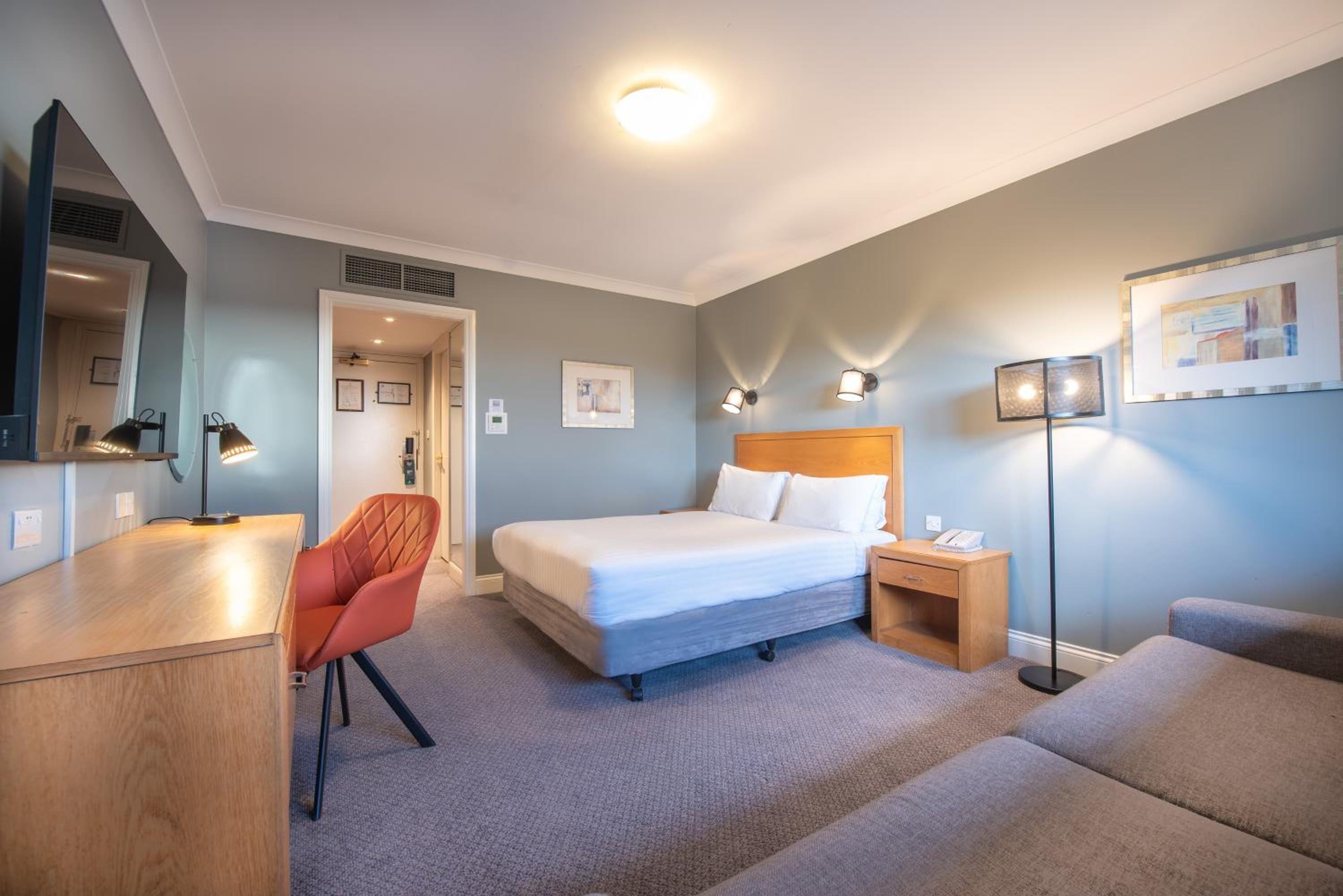 Standard Double Room with Double Bed and Two Single Sofa Beds