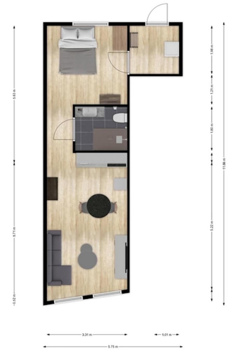 One-Bedroom Apartment photo 2