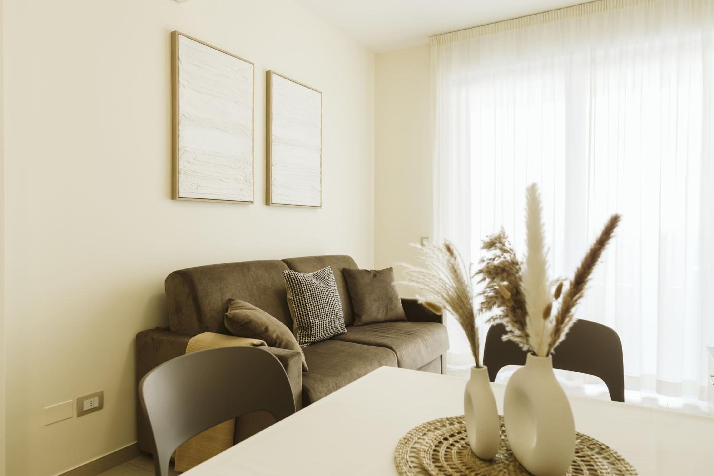 One-Bedroom Apartment with Balcony and Sea View