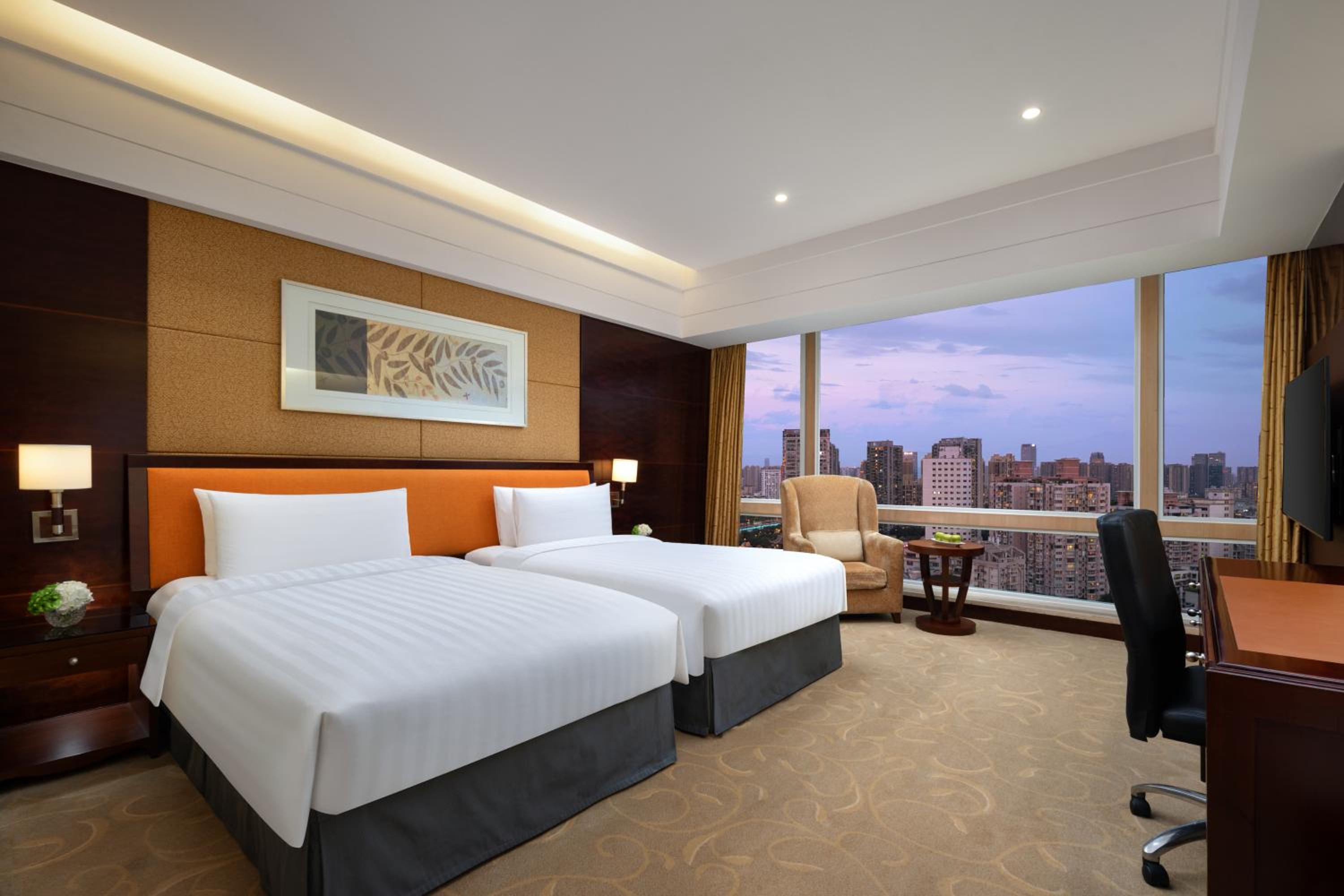 Deluxe Twin Room with City View - Photo 4