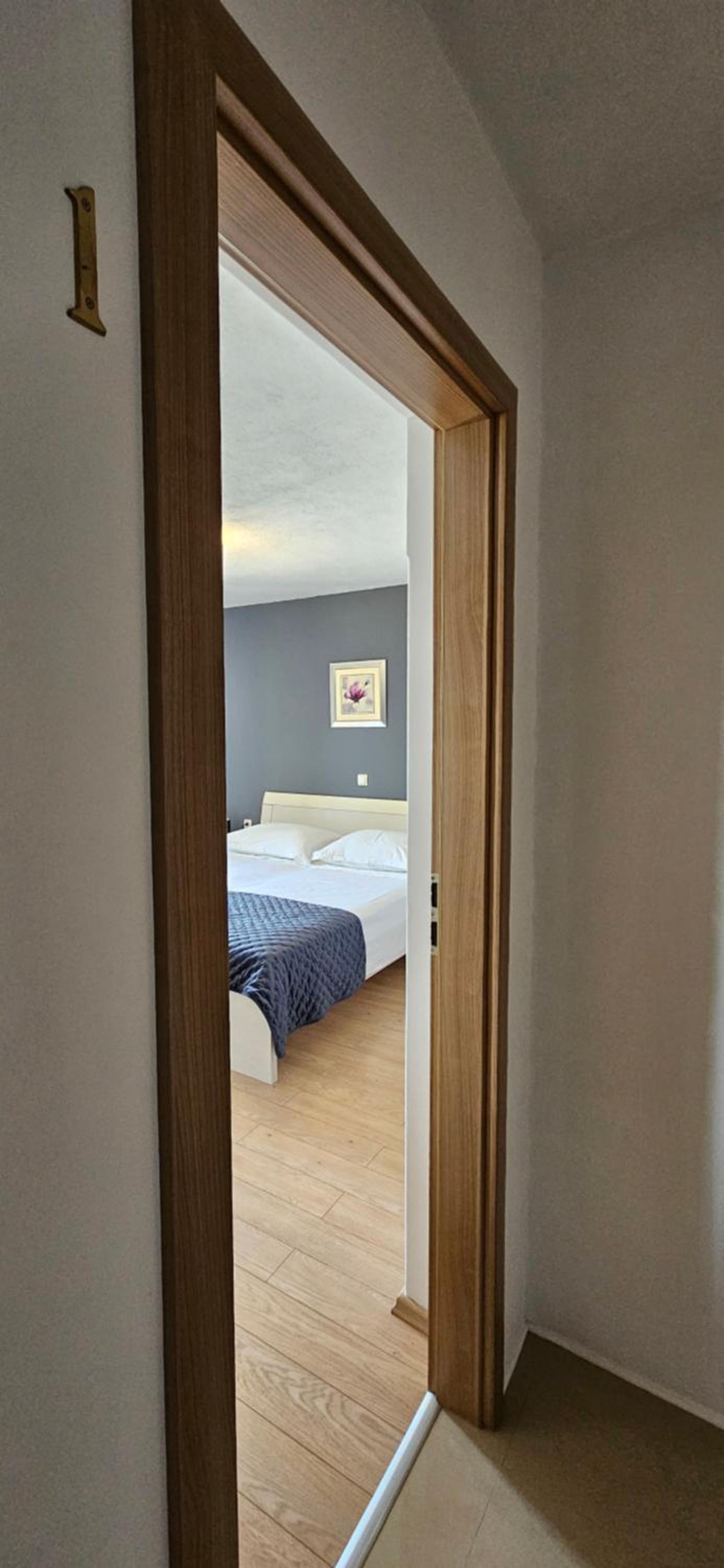 Doppelzimmer mit Balkon und Meerblick