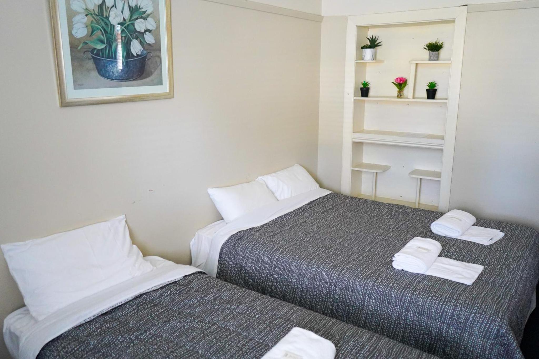 Family Room with Shared Bathroom