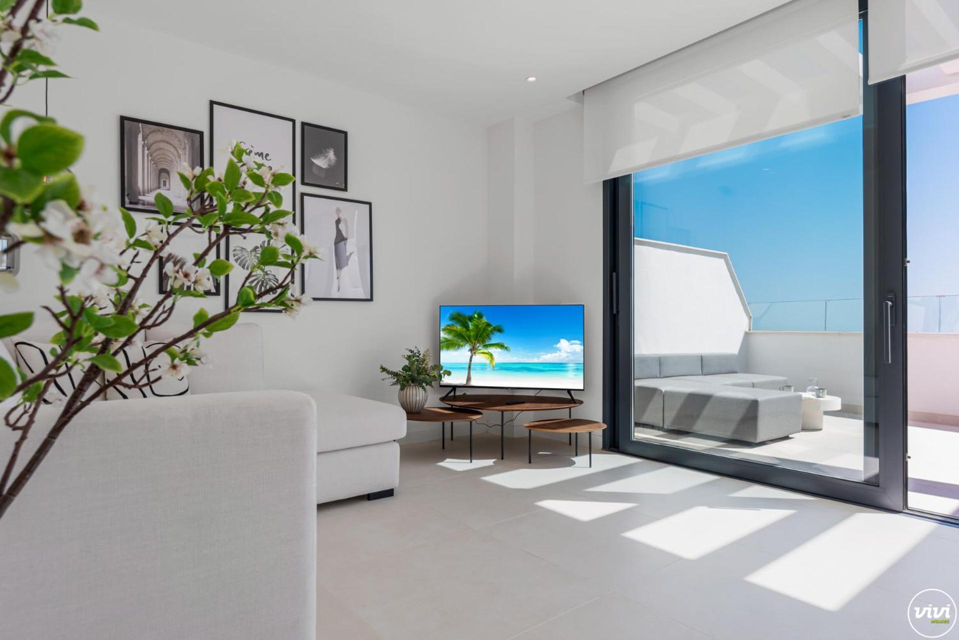 Apartamento con vista al mar