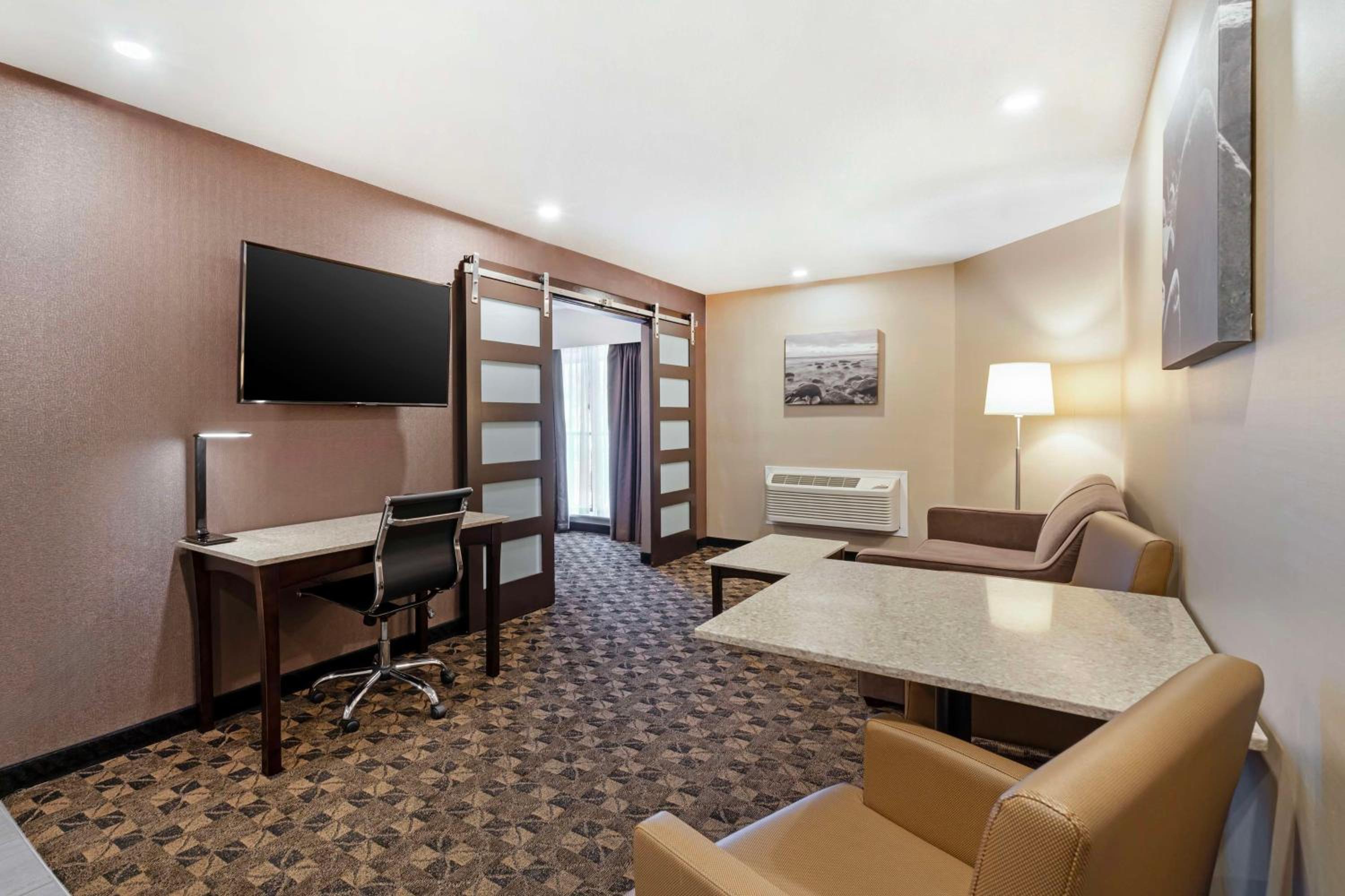 One-Bedroom King Suite with Sofa Bed and Balcony - Non-Smoking 