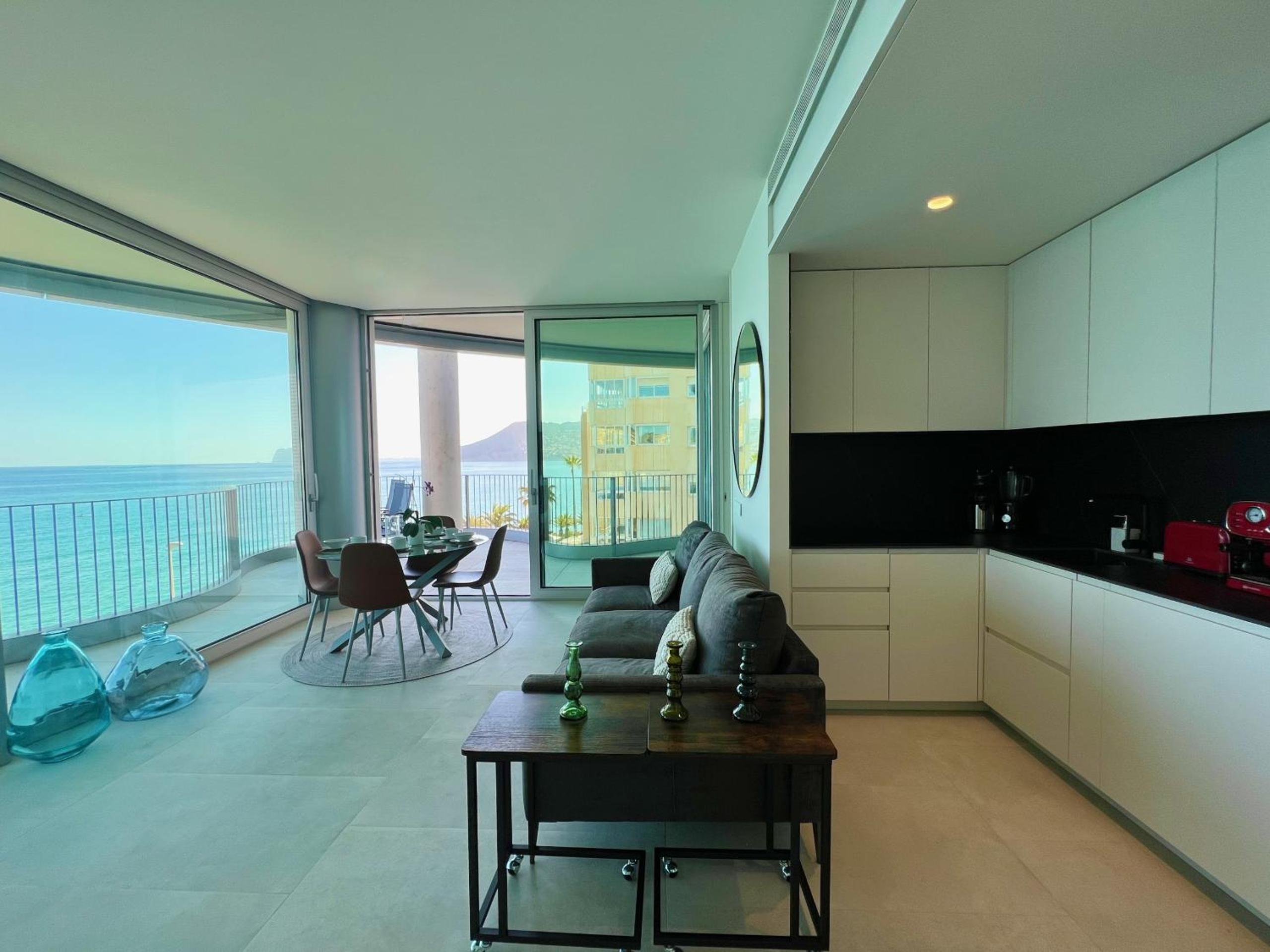 Apartamento con vista al mar