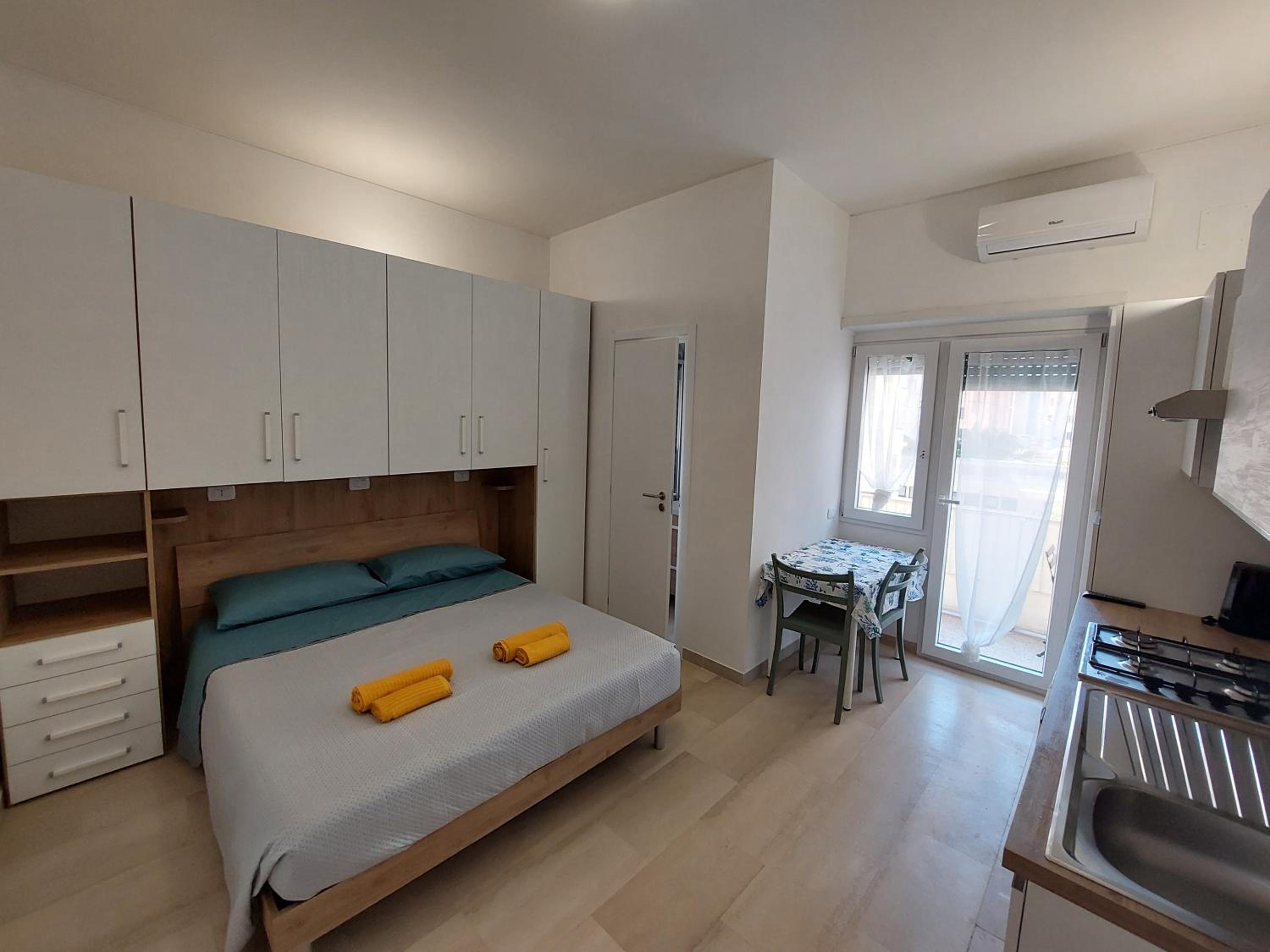 Studio Apartment With Balcony