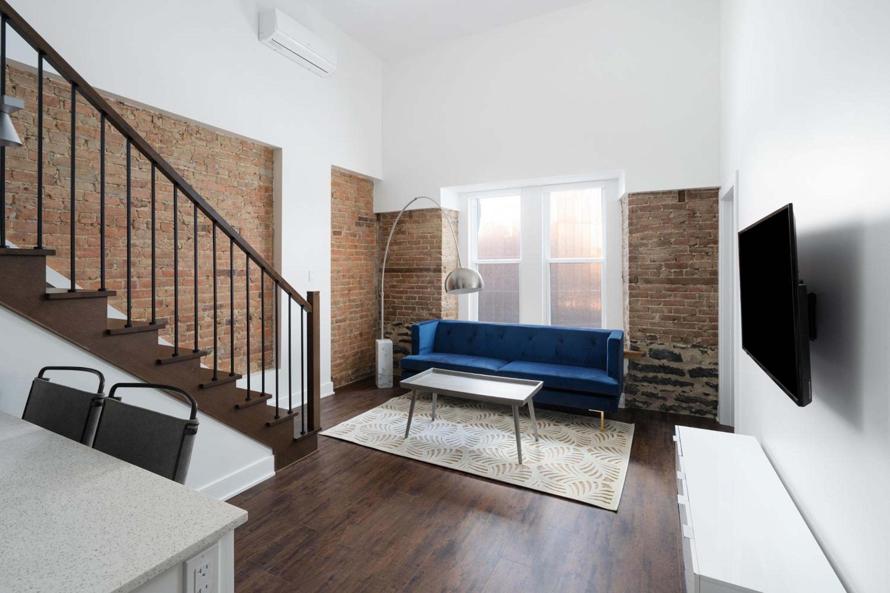 Three-Bedroom Loft Apartment