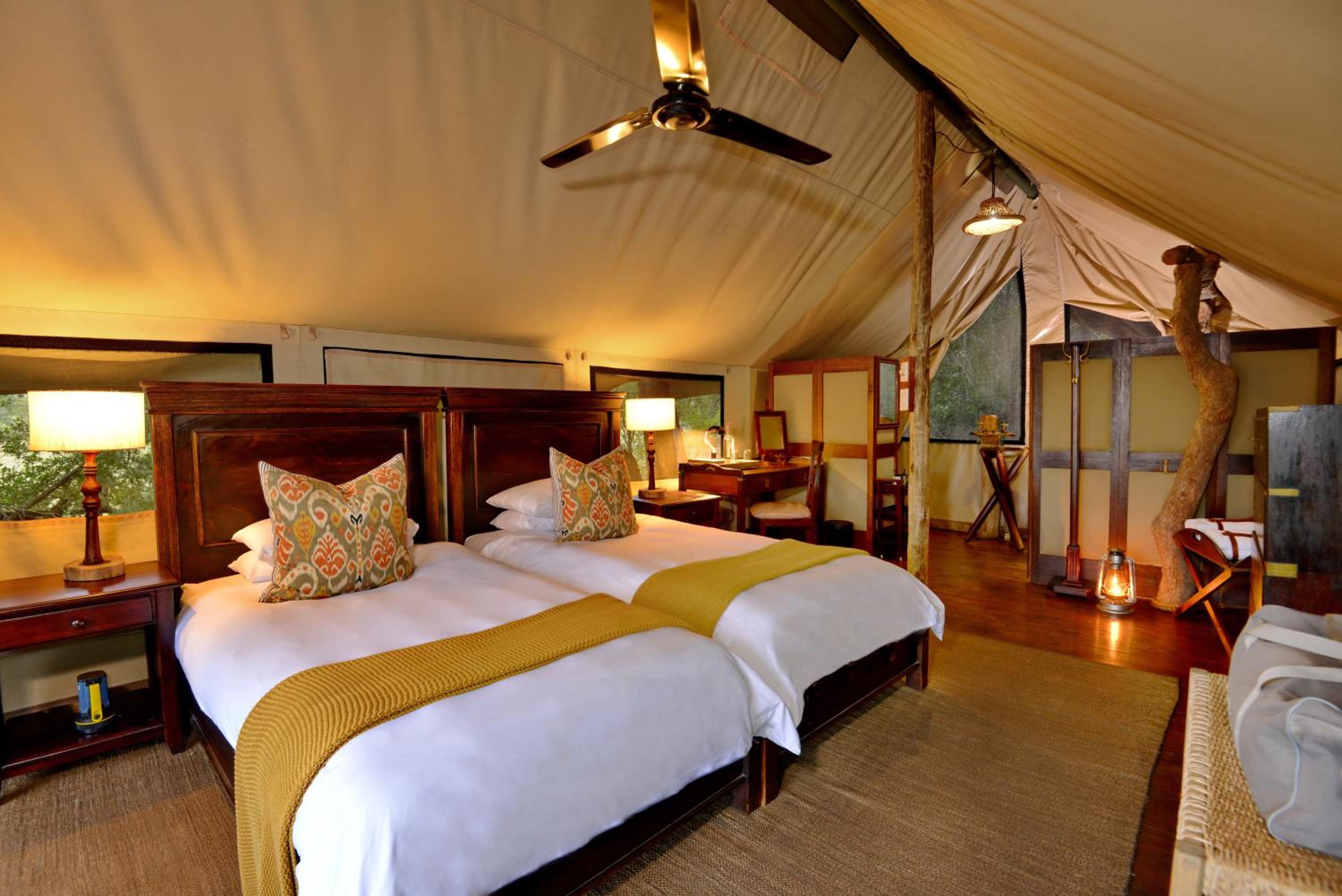Plains Camp - Twin Luxury Tent photo 2