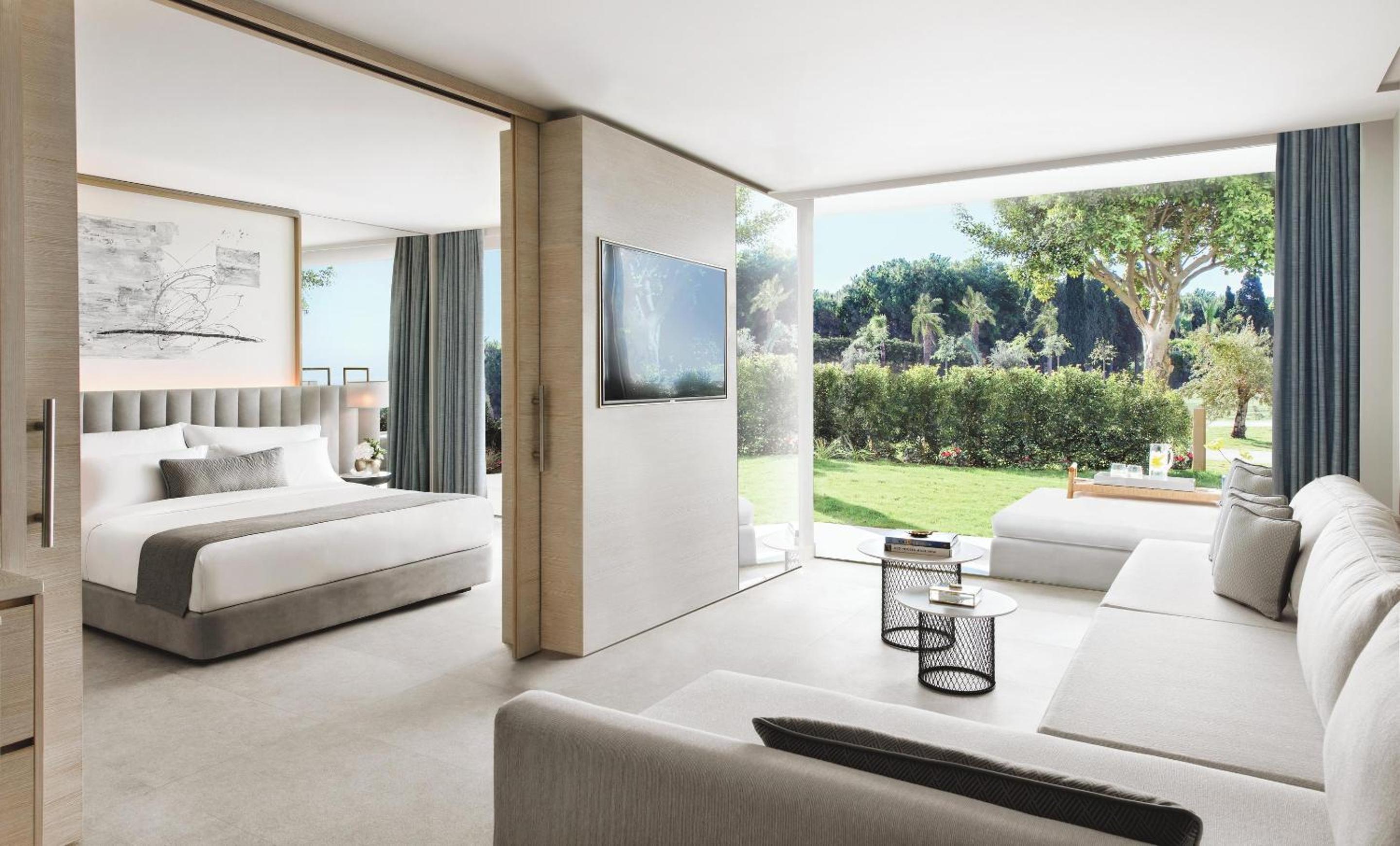 Suite de un dormitorio con jardín privado Suite de un dormitorio con jardín privado
