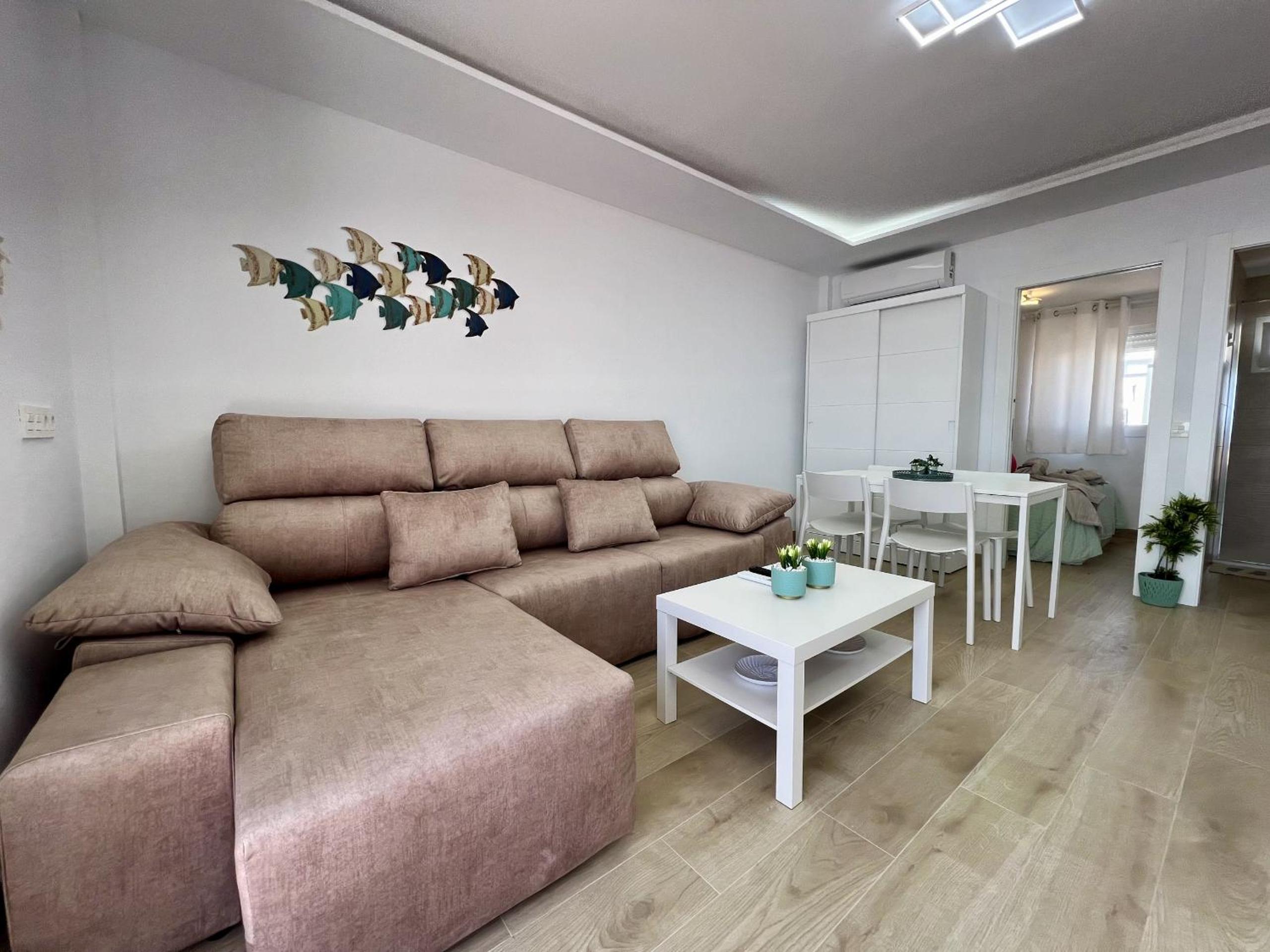 Apartamento con vista al mar