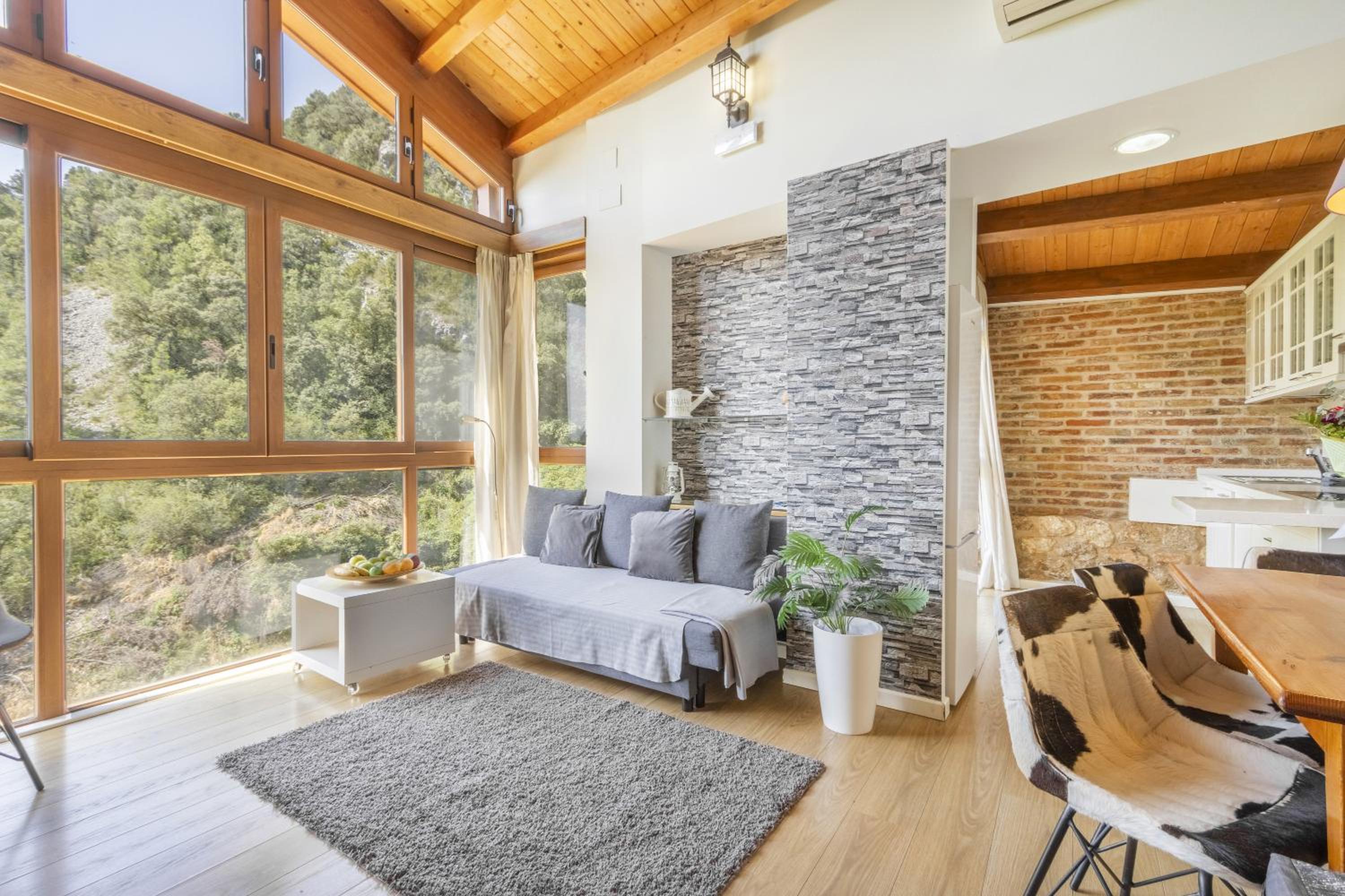 Villa con vistas al jardín