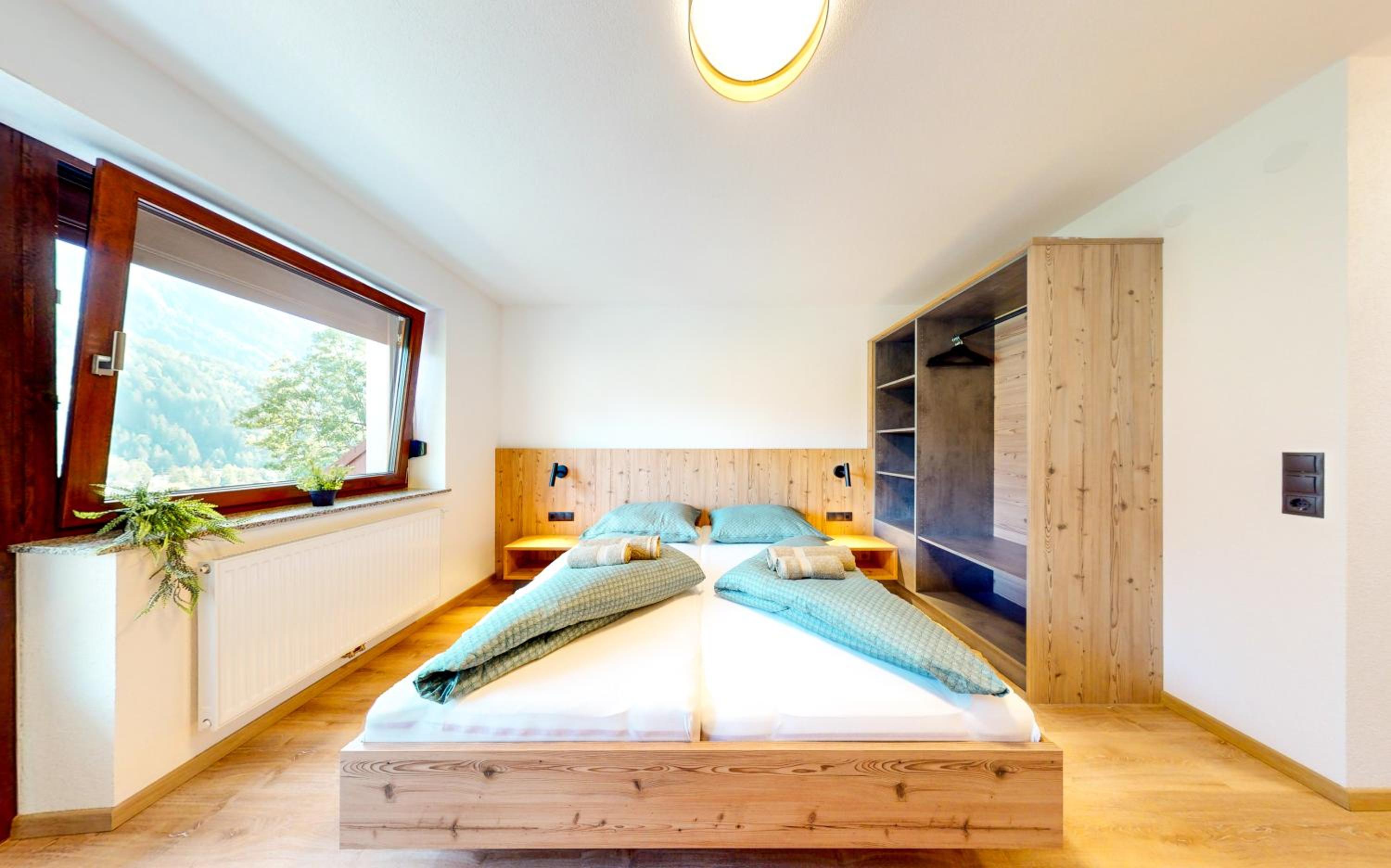 Two-Bedroom Apartment with Mountain View