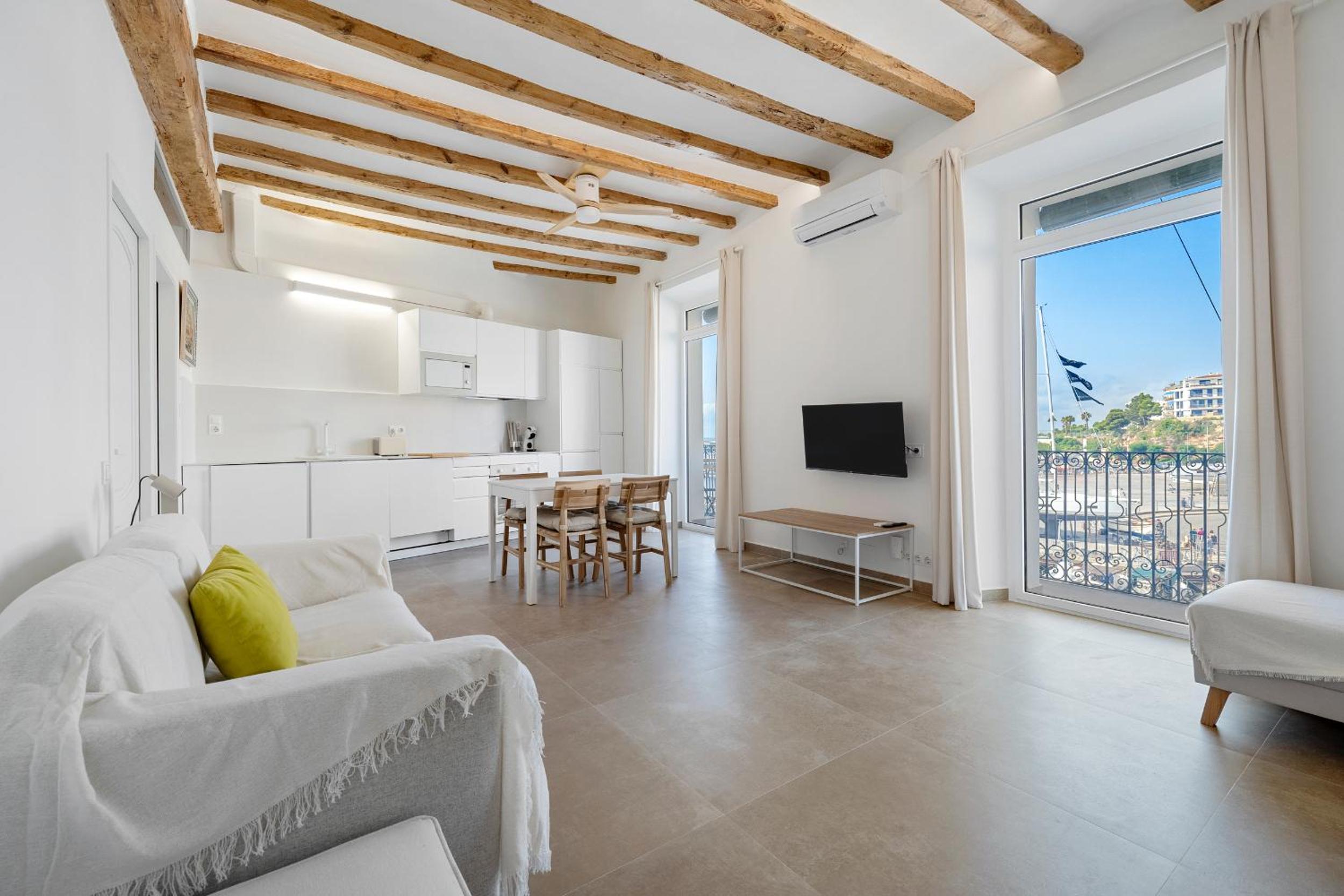 Apartamento de dos habitaciones