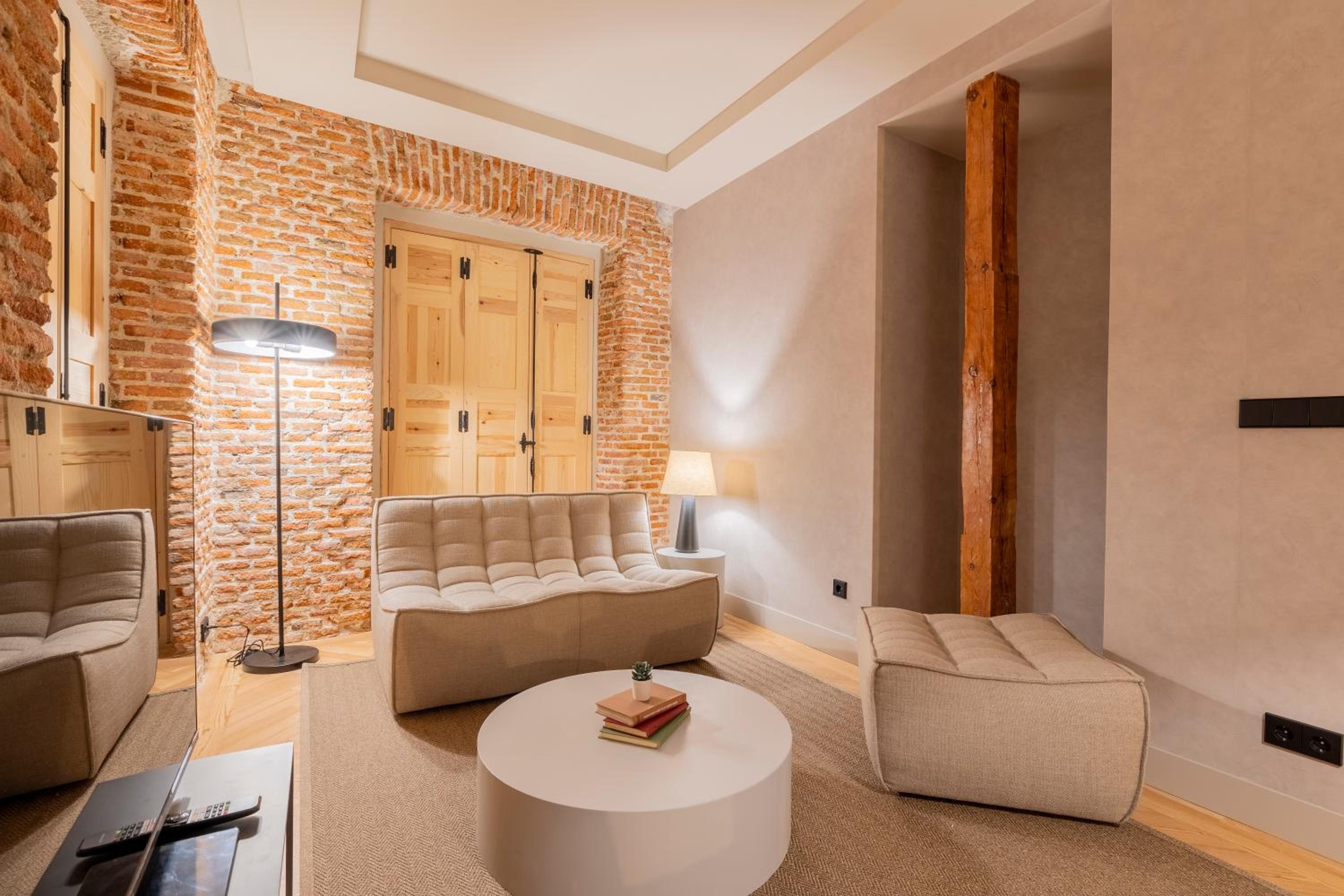 Apartamento de una habitación con vista.