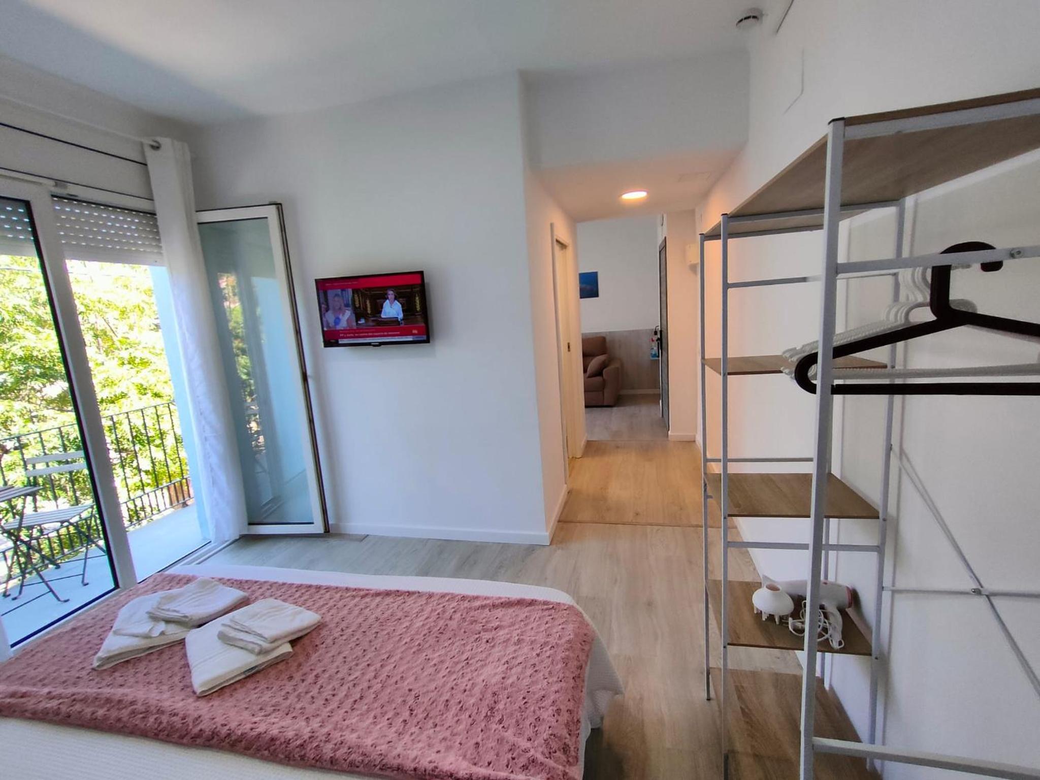 Habitación Cuádruple con Balcón