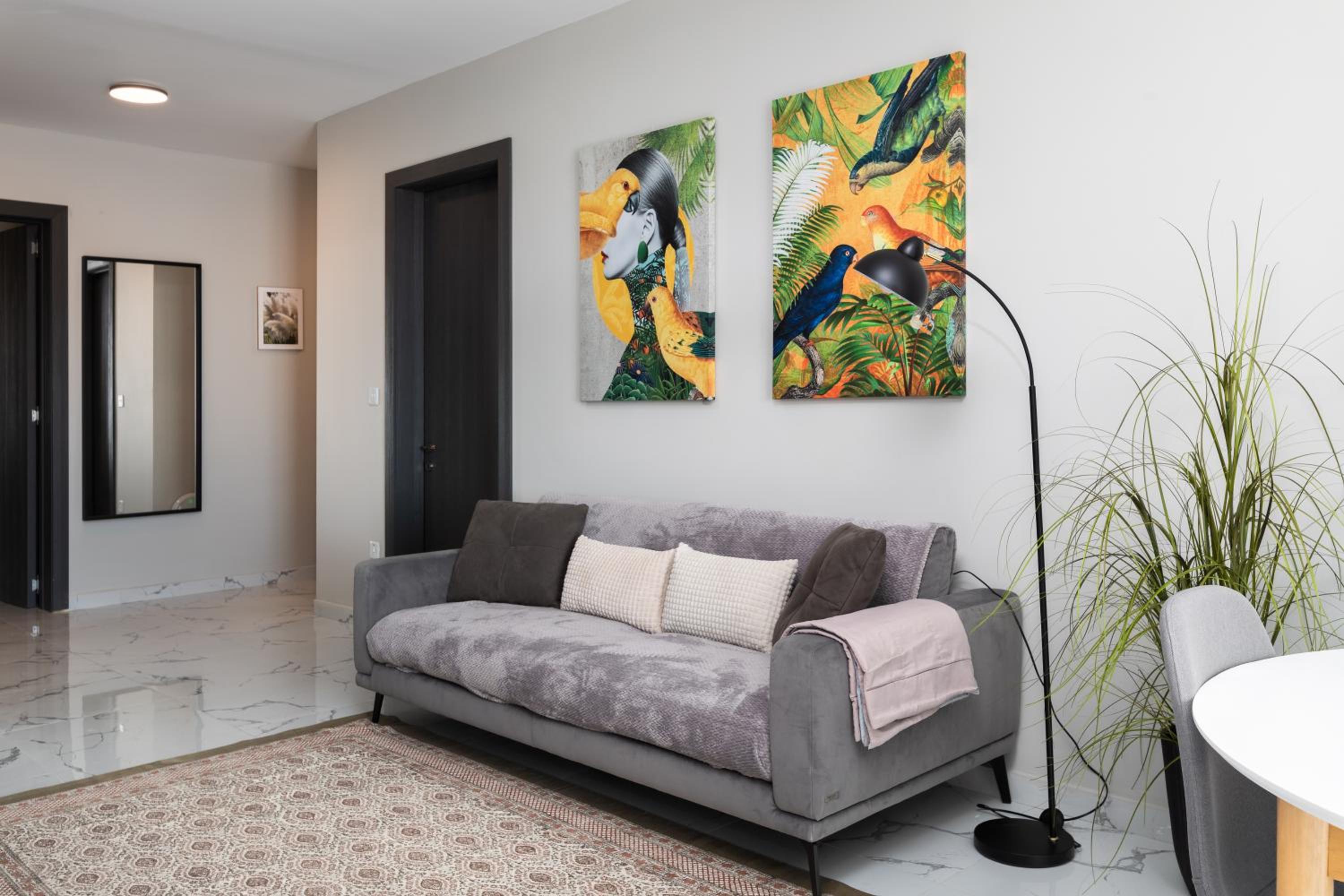 Two-Bedroom Apartment with Balcony and Terrace photo 2