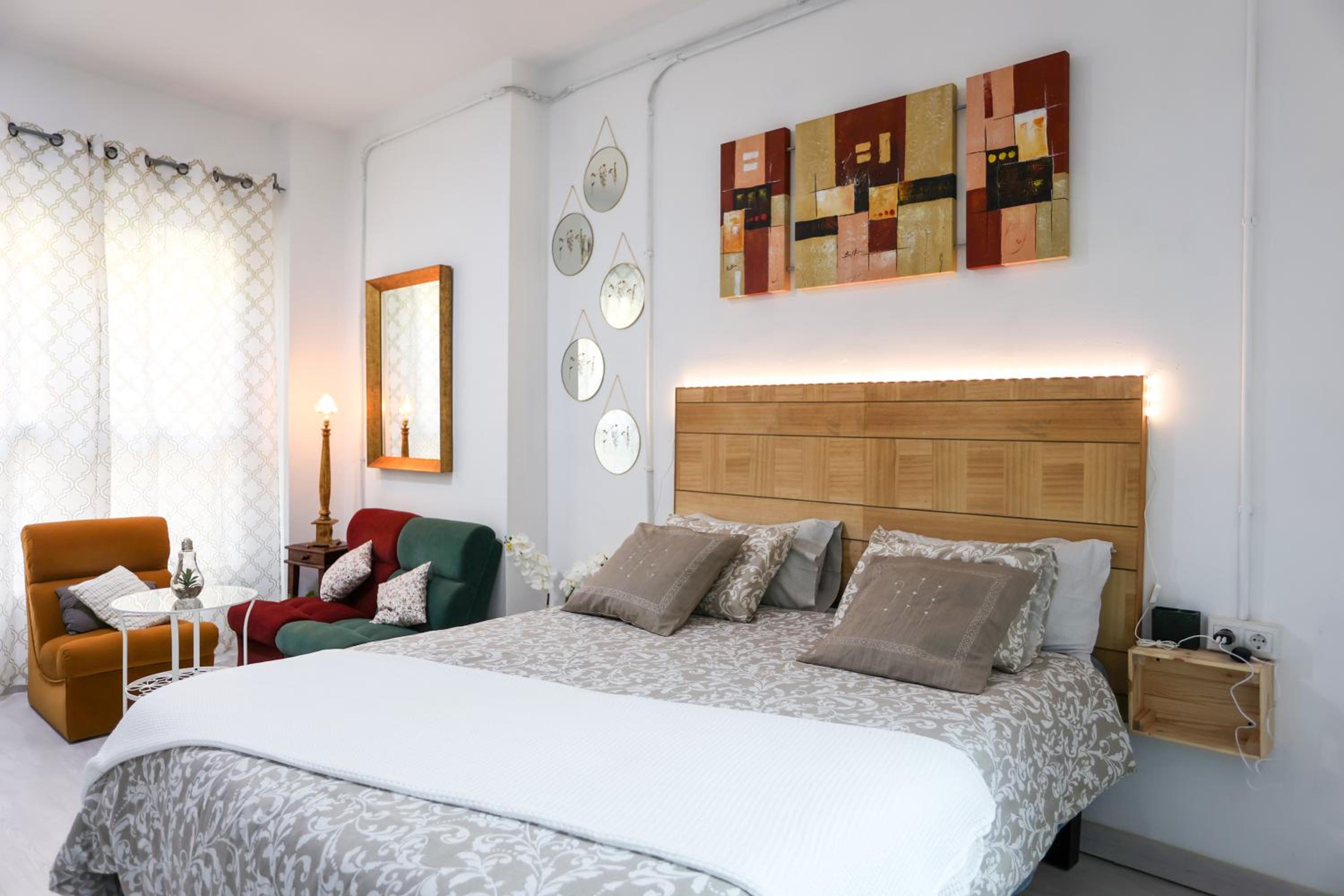 Apartamento Estudio con una Cama Matrimonial