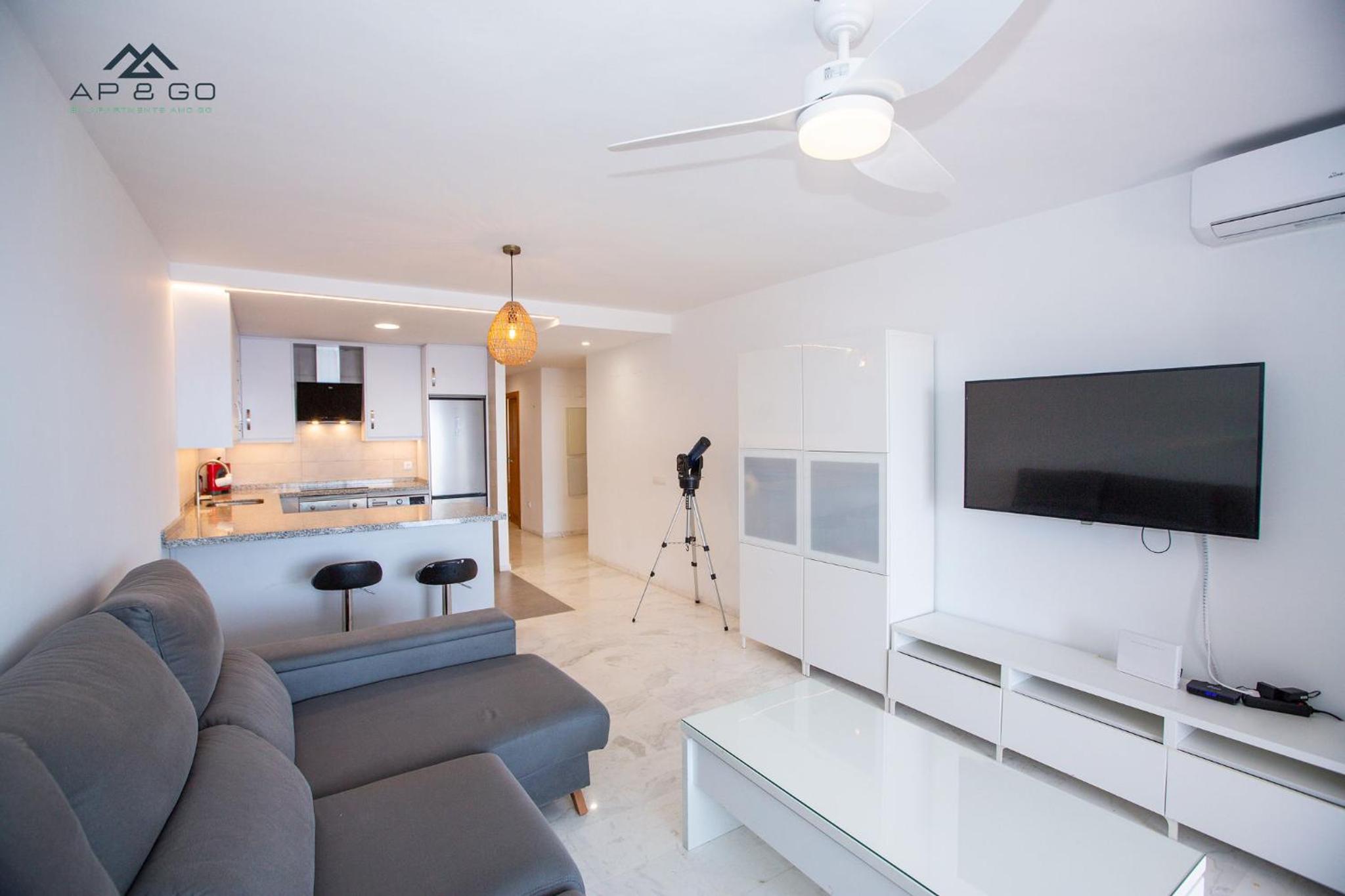 Apartamento con vista al mar