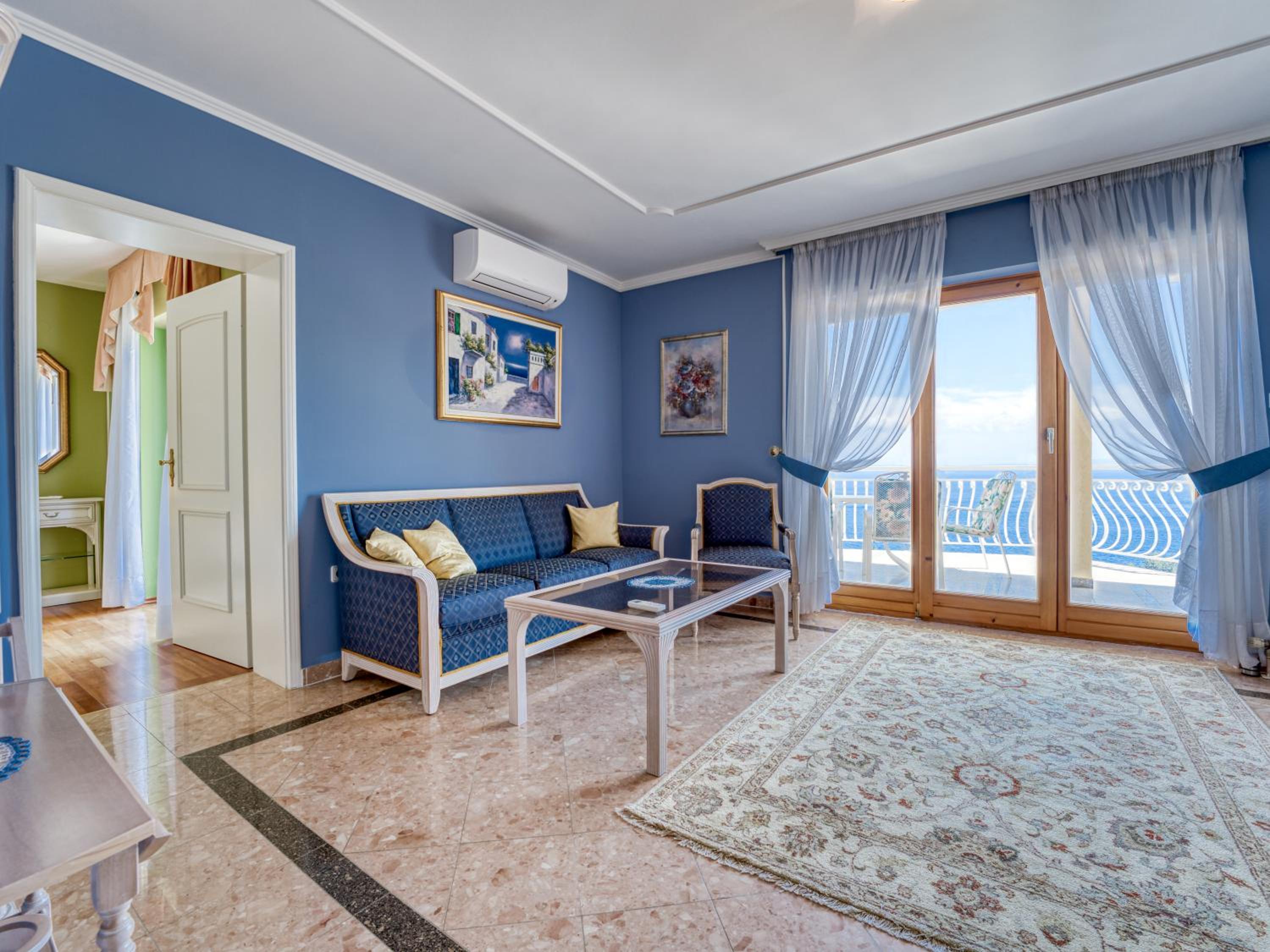 Two-Bedroom Apartment with Balcony and Sea View