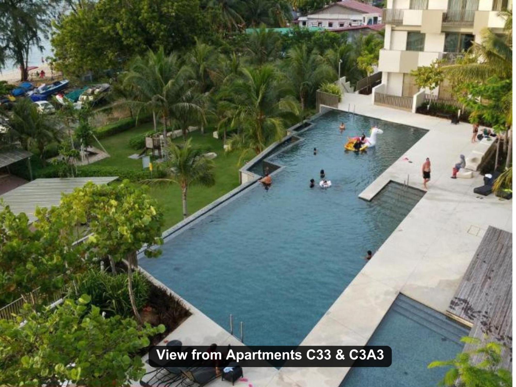 Two-Bedroom Apartment with Pool View
