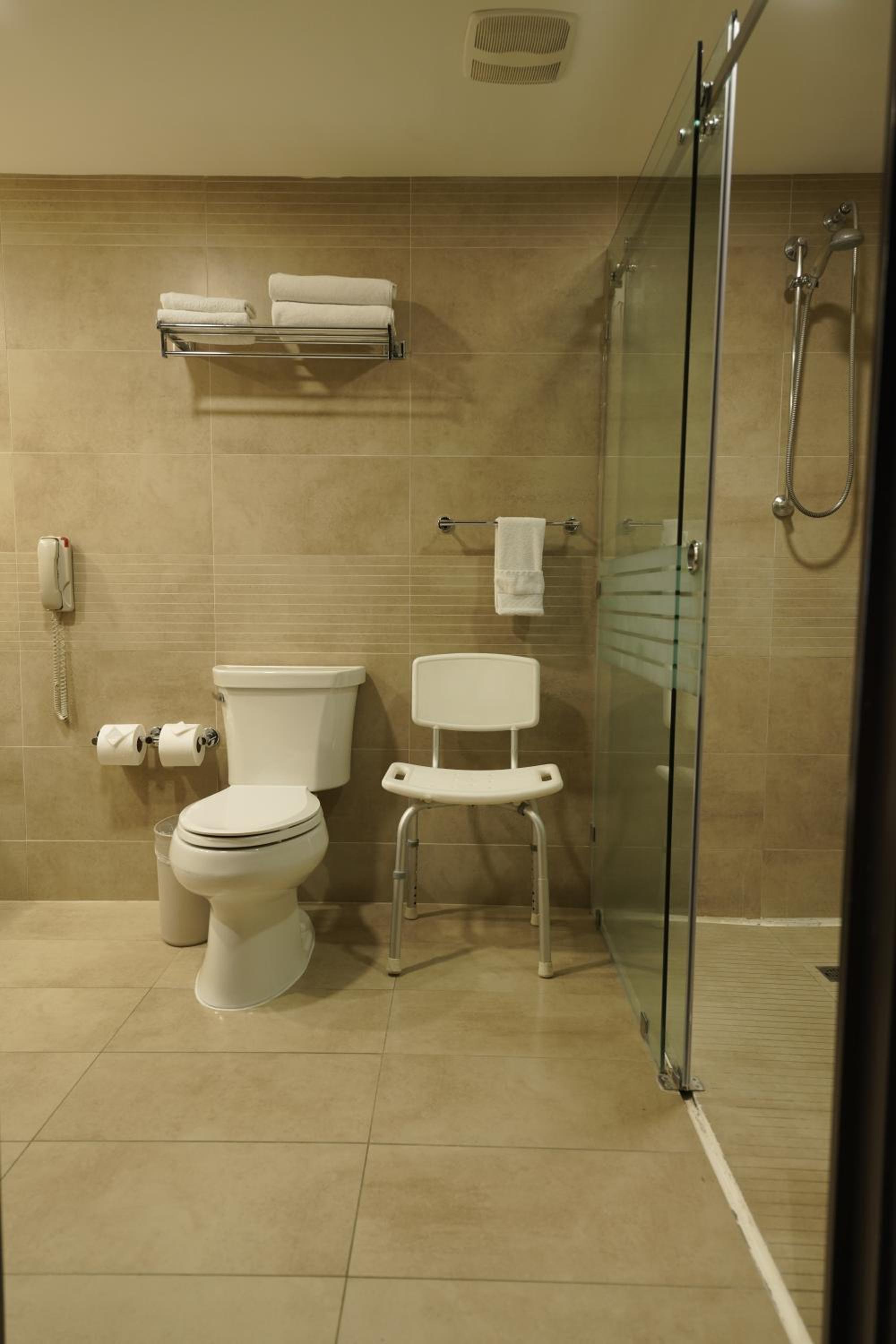 Standard King Room with Mobility Accessible Roll-In Shower - Photo 3