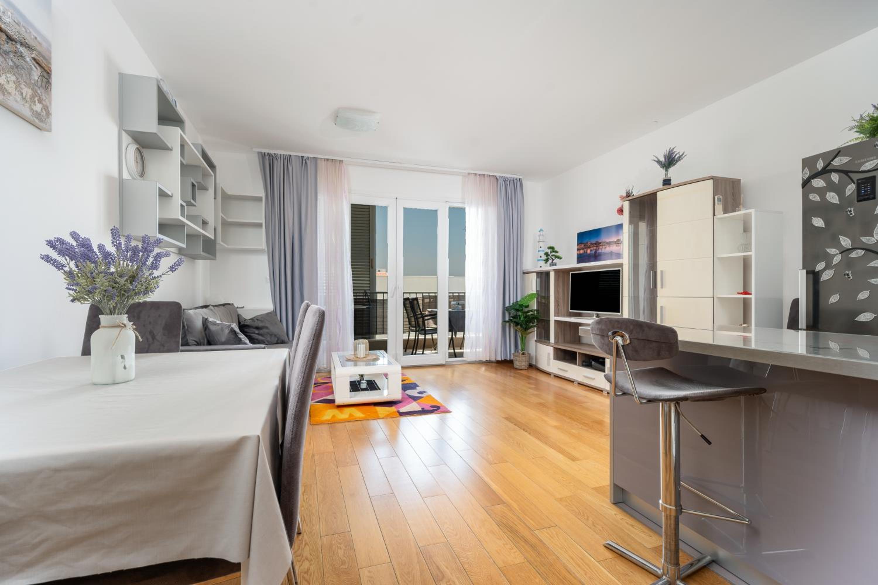 Two-Bedroom Apartment with Balcony
