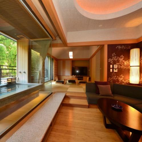 Japanese-Style Room with Open-Air Bath - KATARI