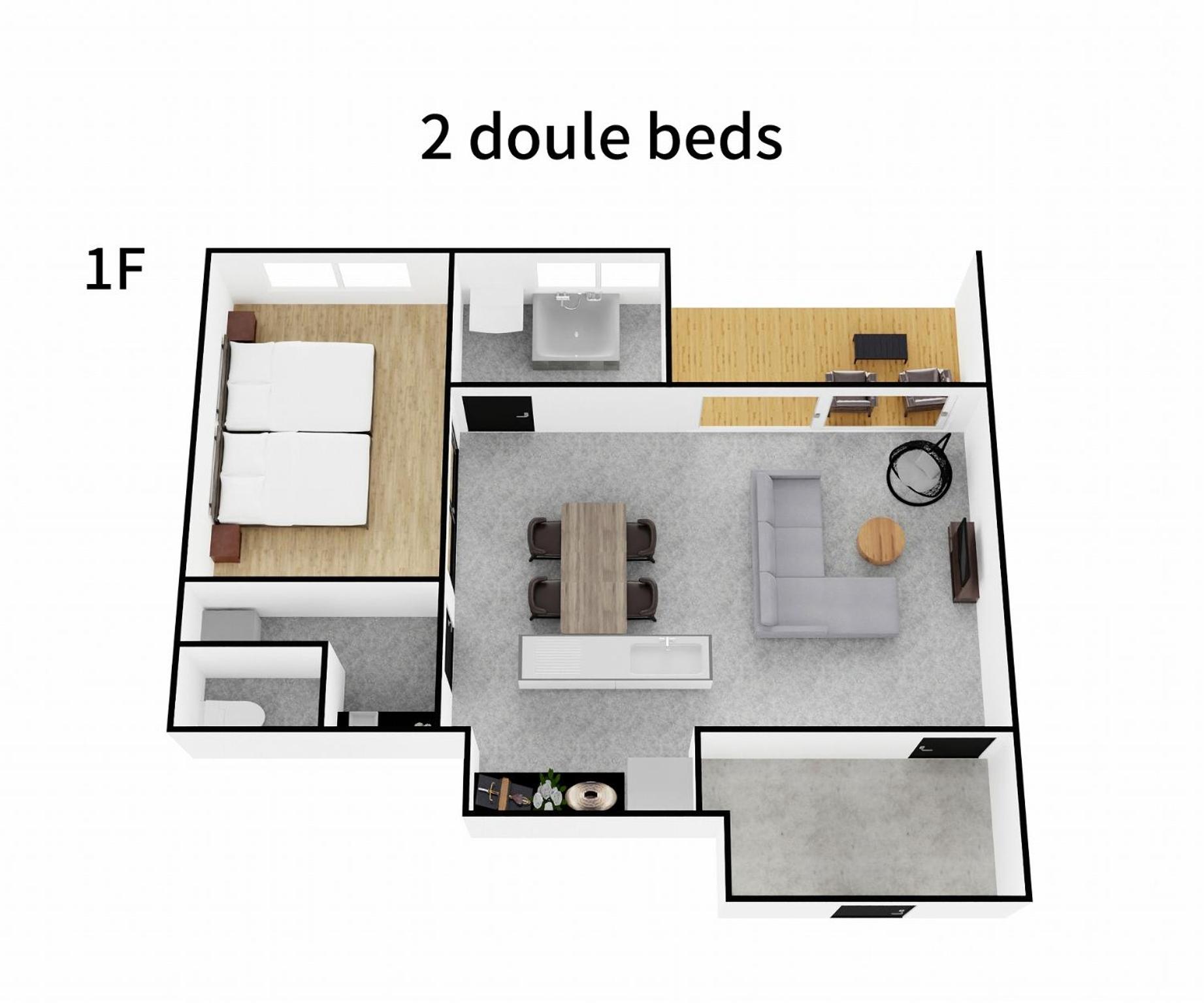 One-Bedroom Villa - Photo 9