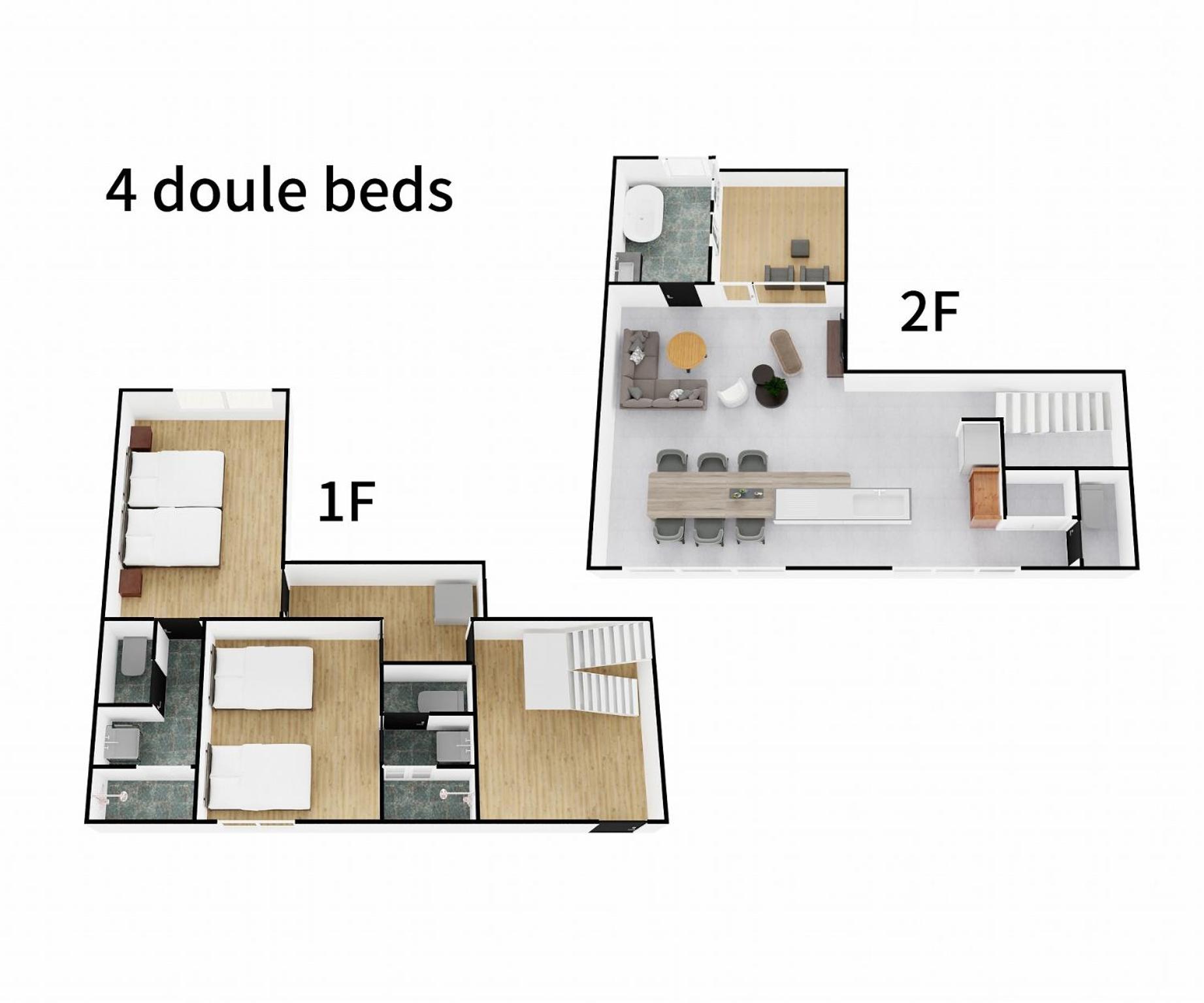Two-Bedroom Villa - Photo 12