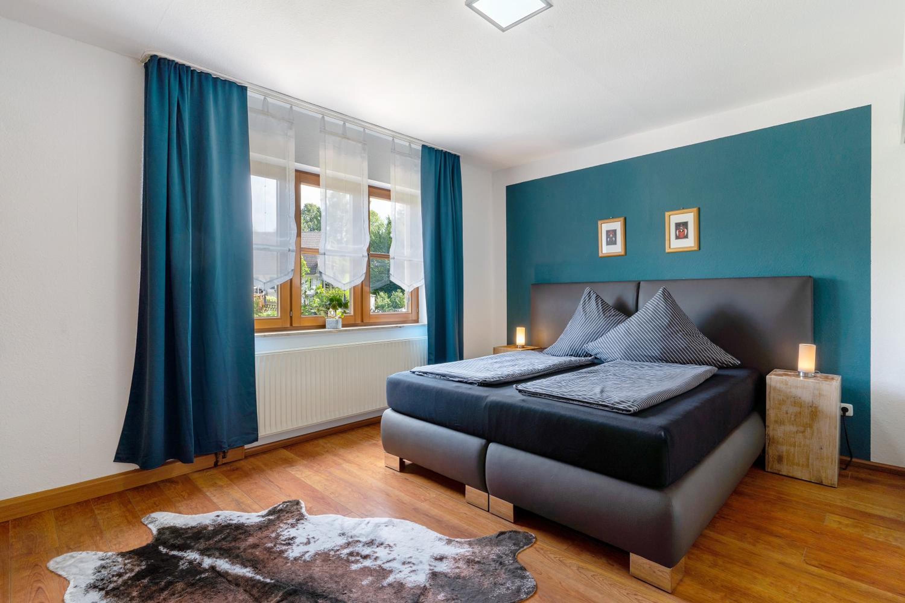 Two-Bedroom Deluxe Apartment with Garden View