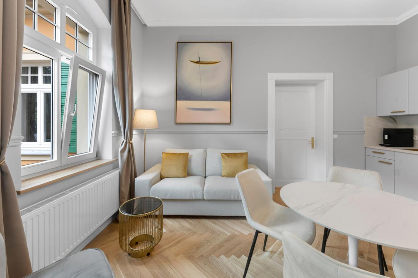 Superior Apartment with Balcony and Sauna