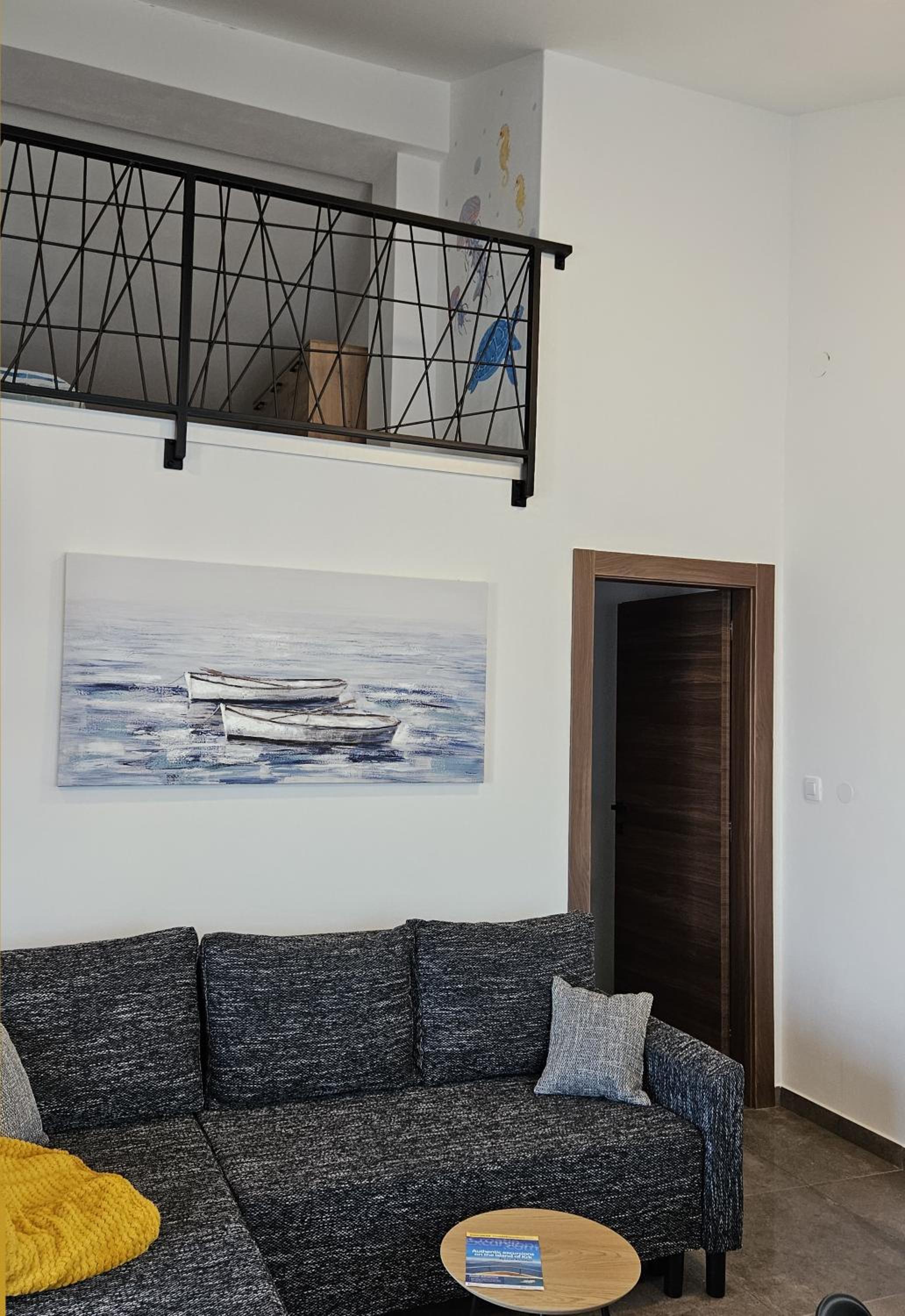 One-Bedroom Loft Apartment with Balcony