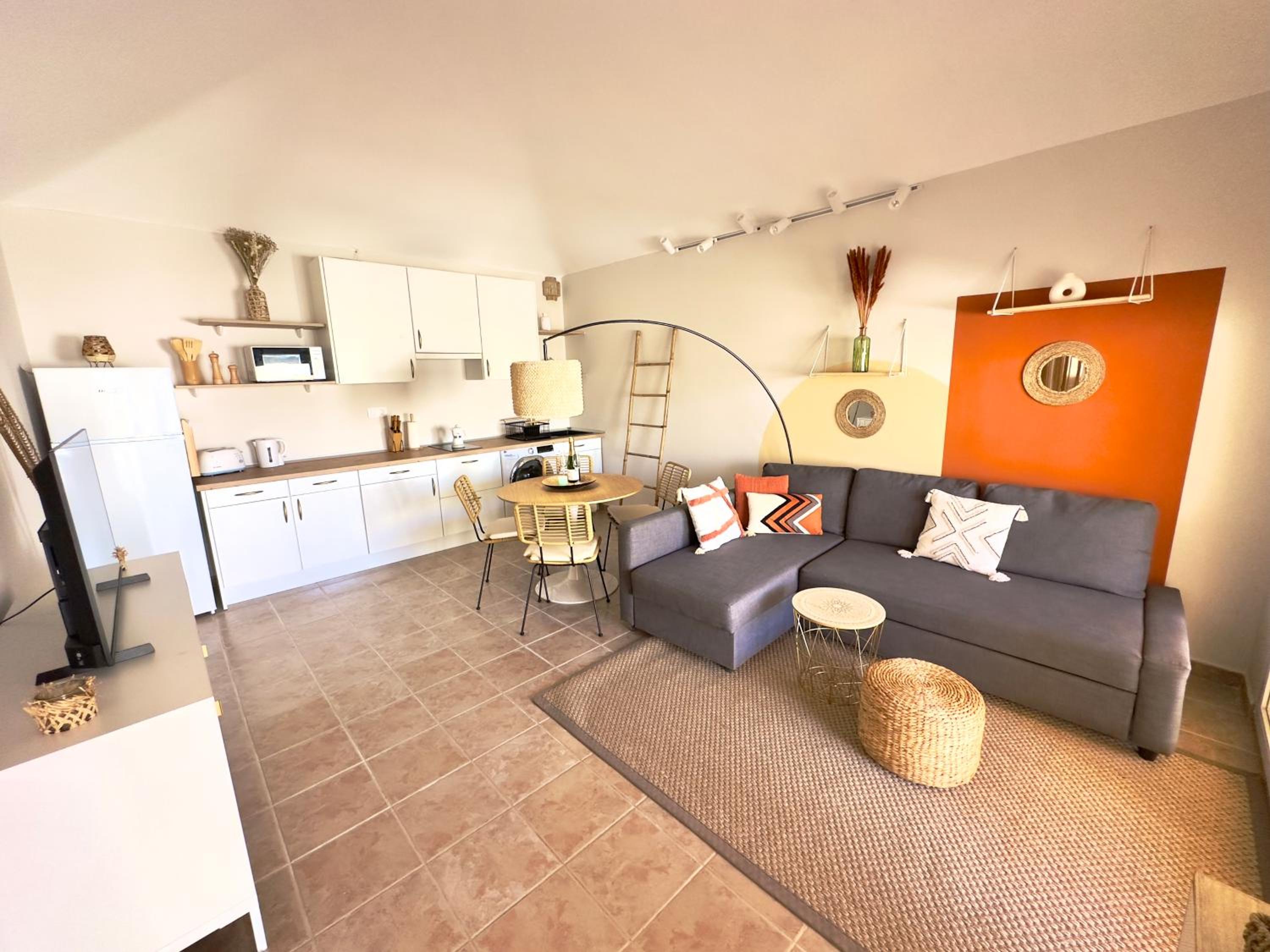 Apartamento de dos habitaciones