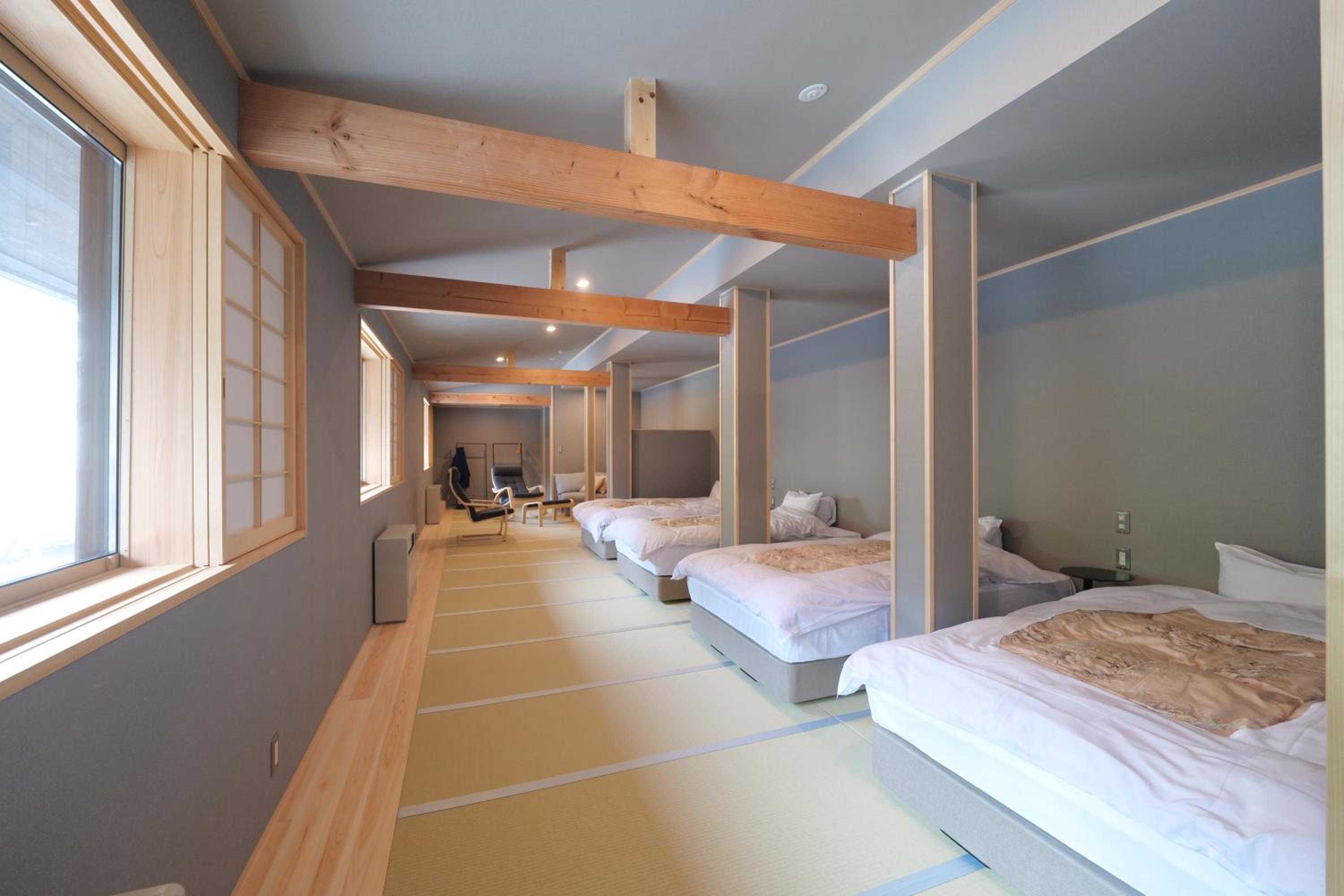 Large Japanese Style Room with Four Beds - No Bath, No Shower - Photo 1