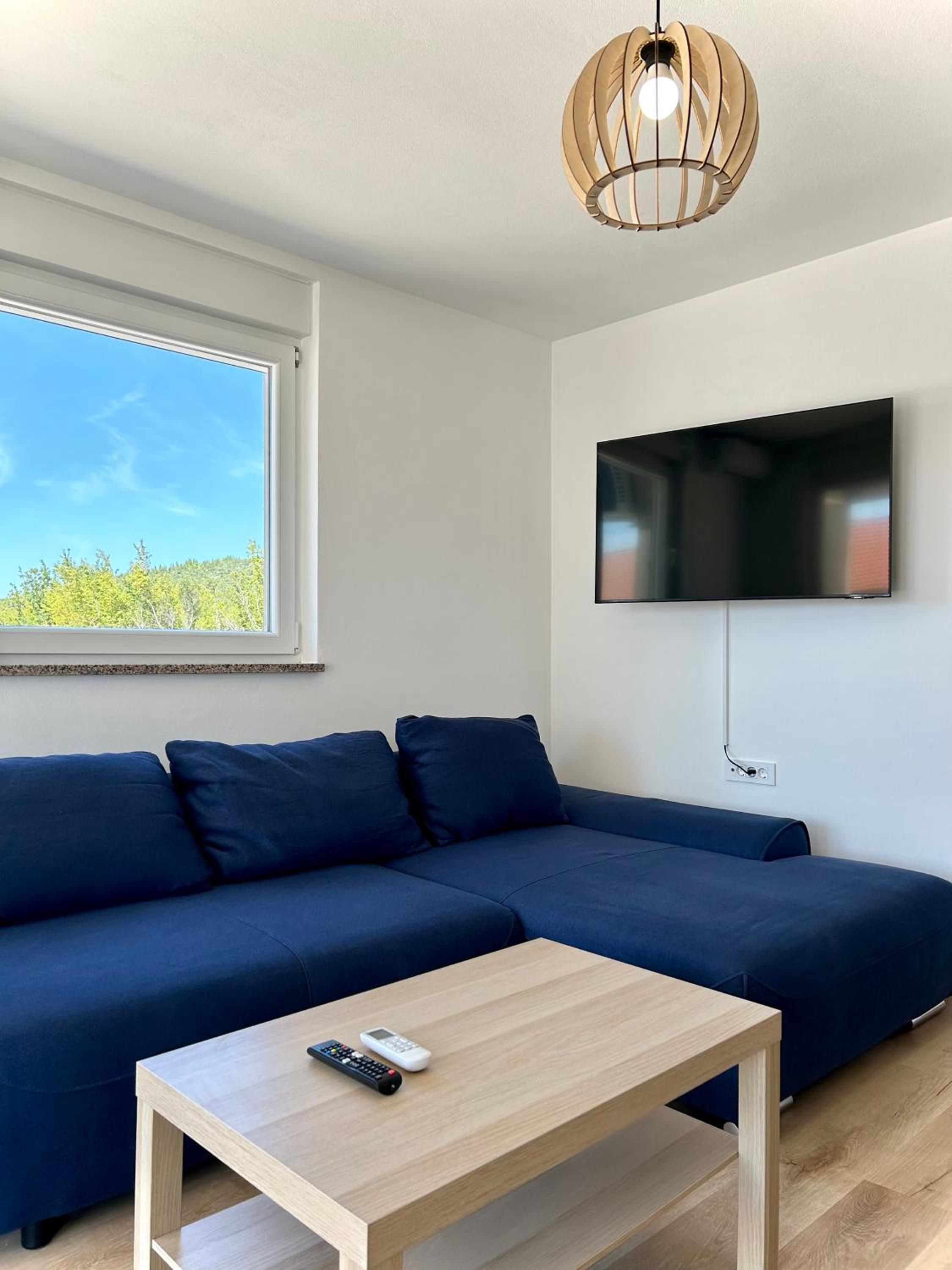 Three-Bedroom Apartment with Balcony
